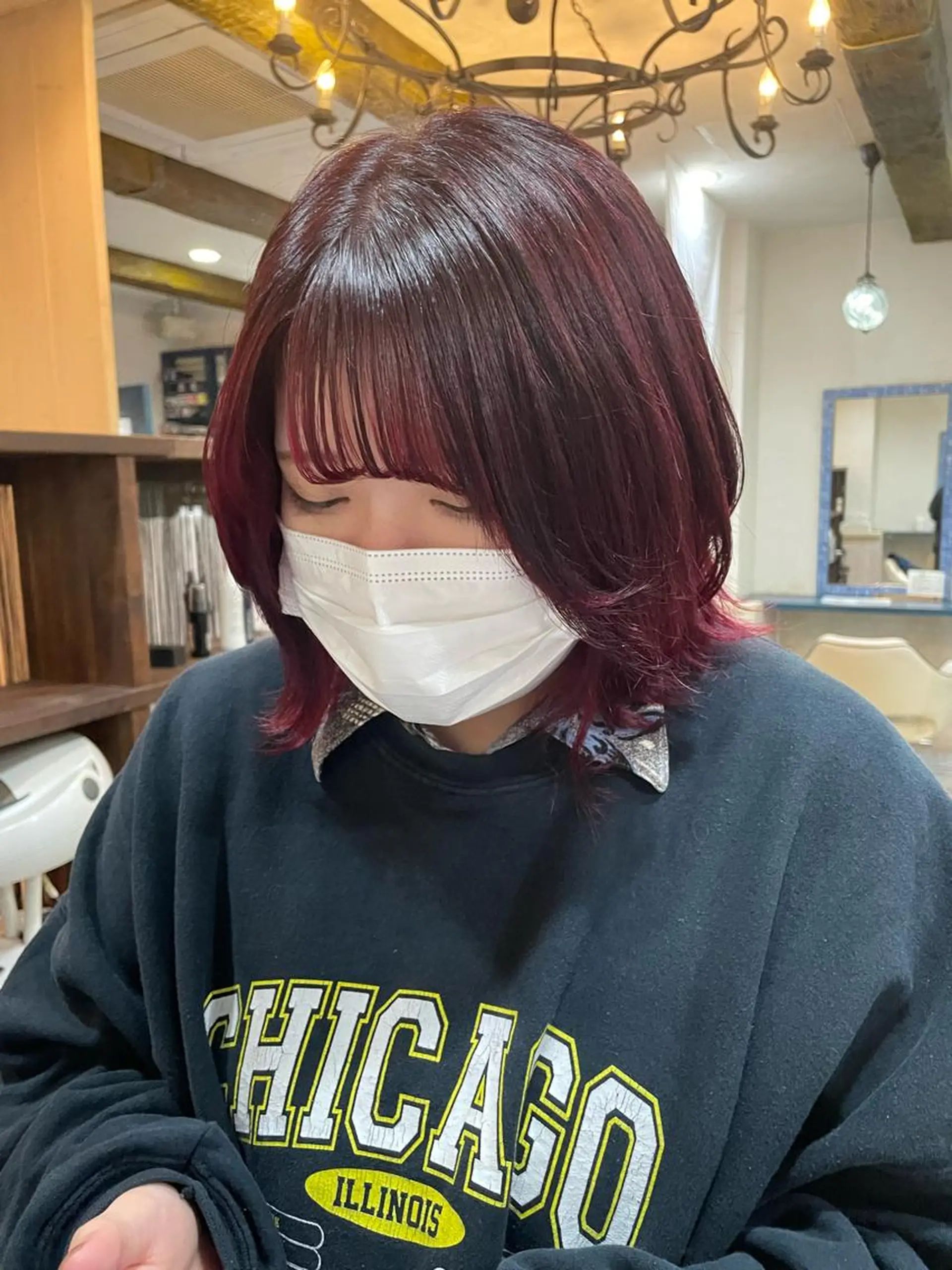 ミディアム カラー HAIR CALM 鹿島田店所属・✄‬齋藤 なな✄のヘアスタイル