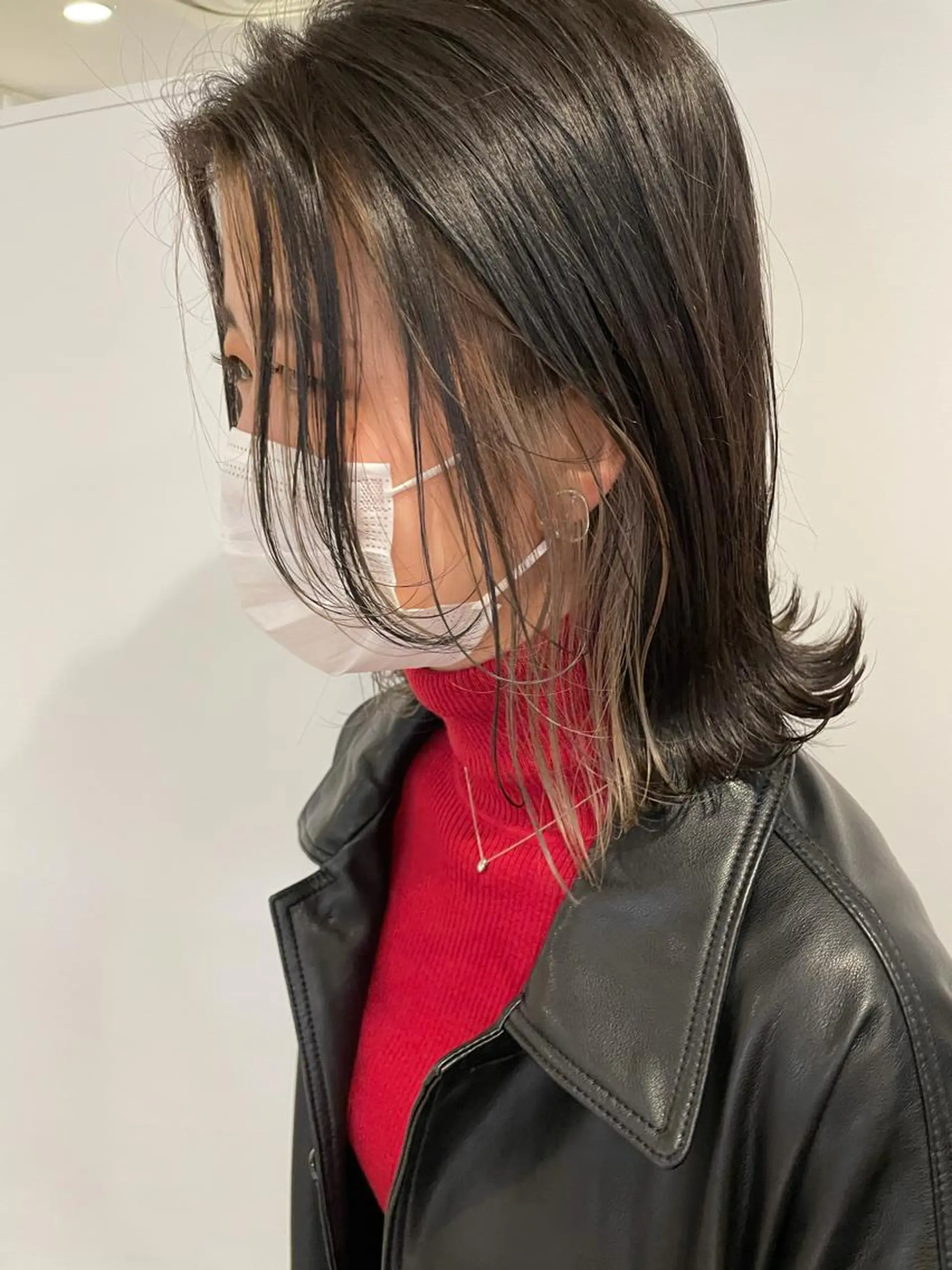 カラー 大迫 江梨のヘアスタイル