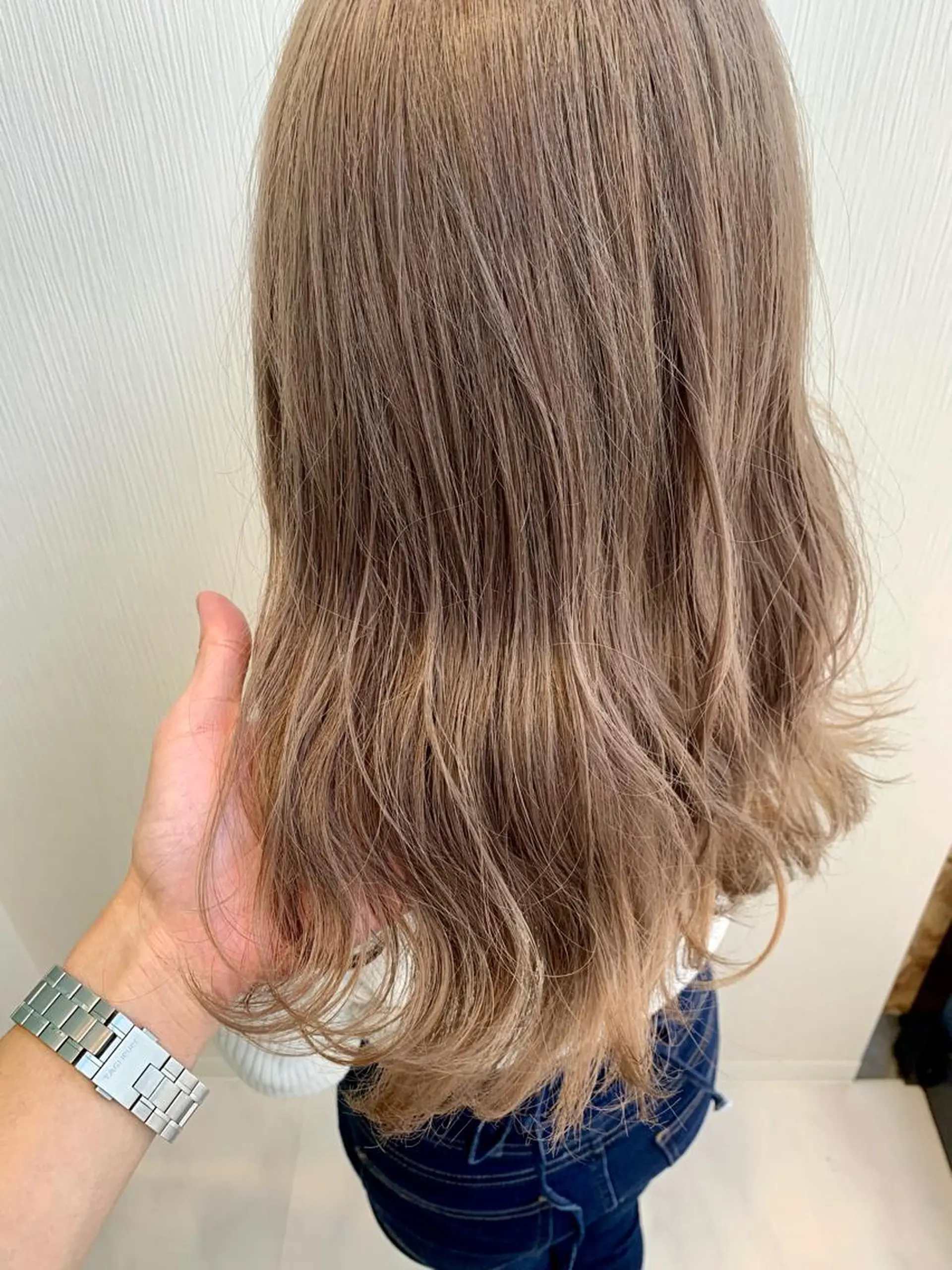 セミロング カラー 水戸内原🐜 メンズ郡司裕紀のヘアスタイル