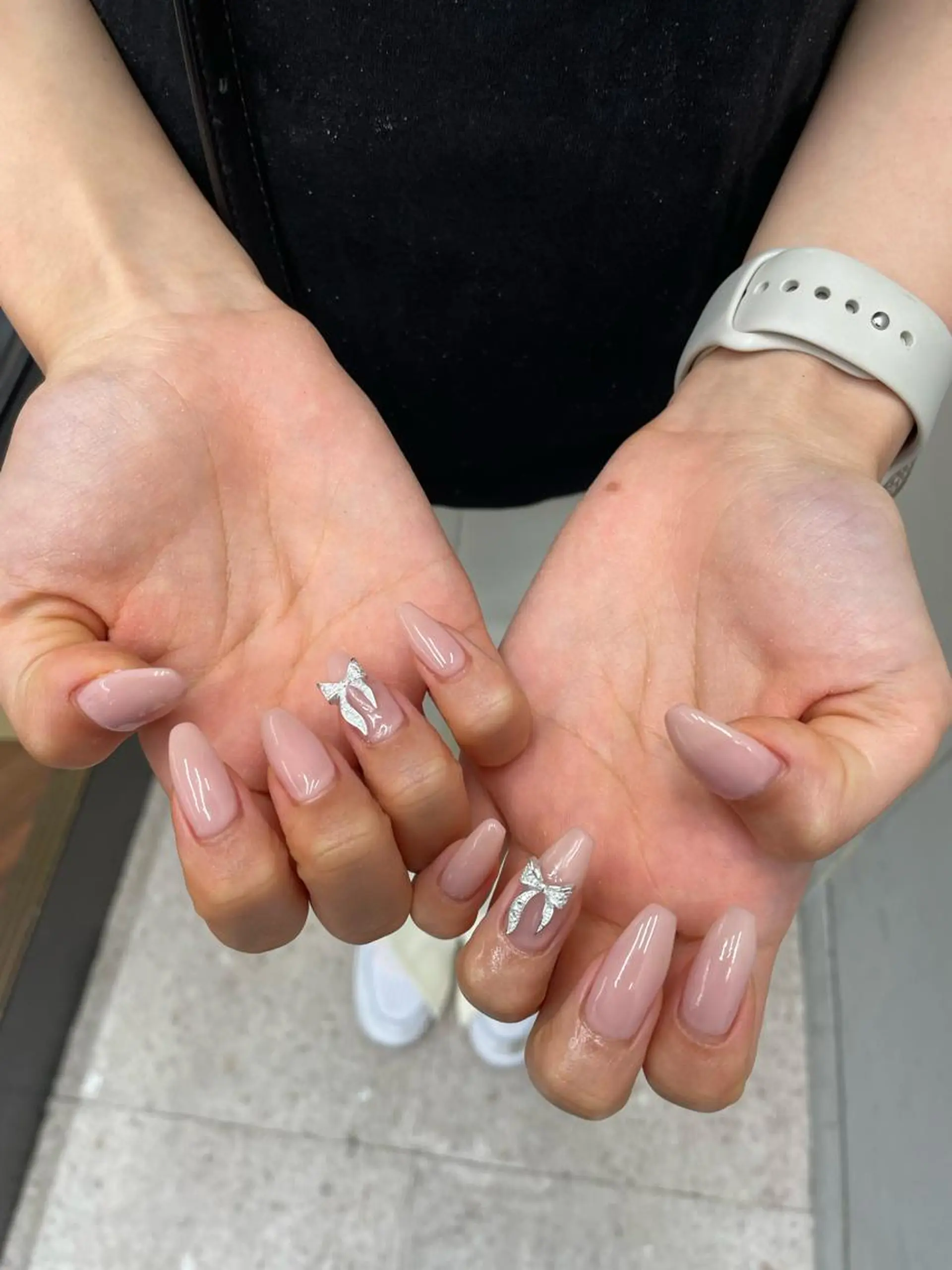 ネイル 🫧飛山琉桜/二条 ネイルアート/束感のマツエク・マツパデザイン