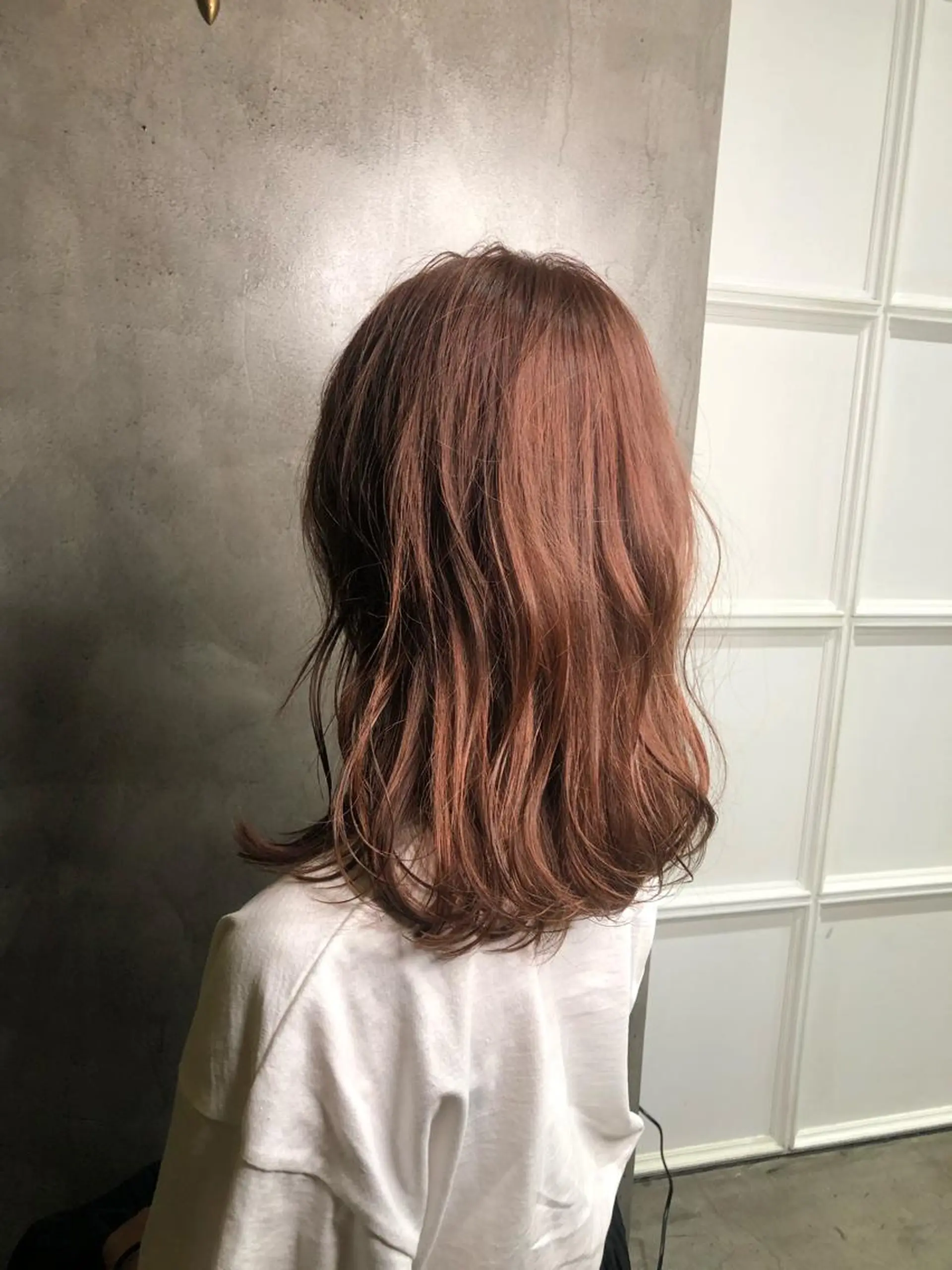 ミディアム ヘアカラー トリートメント マンツーマン／韓国 ヘア‎Amiのヘアスタイル