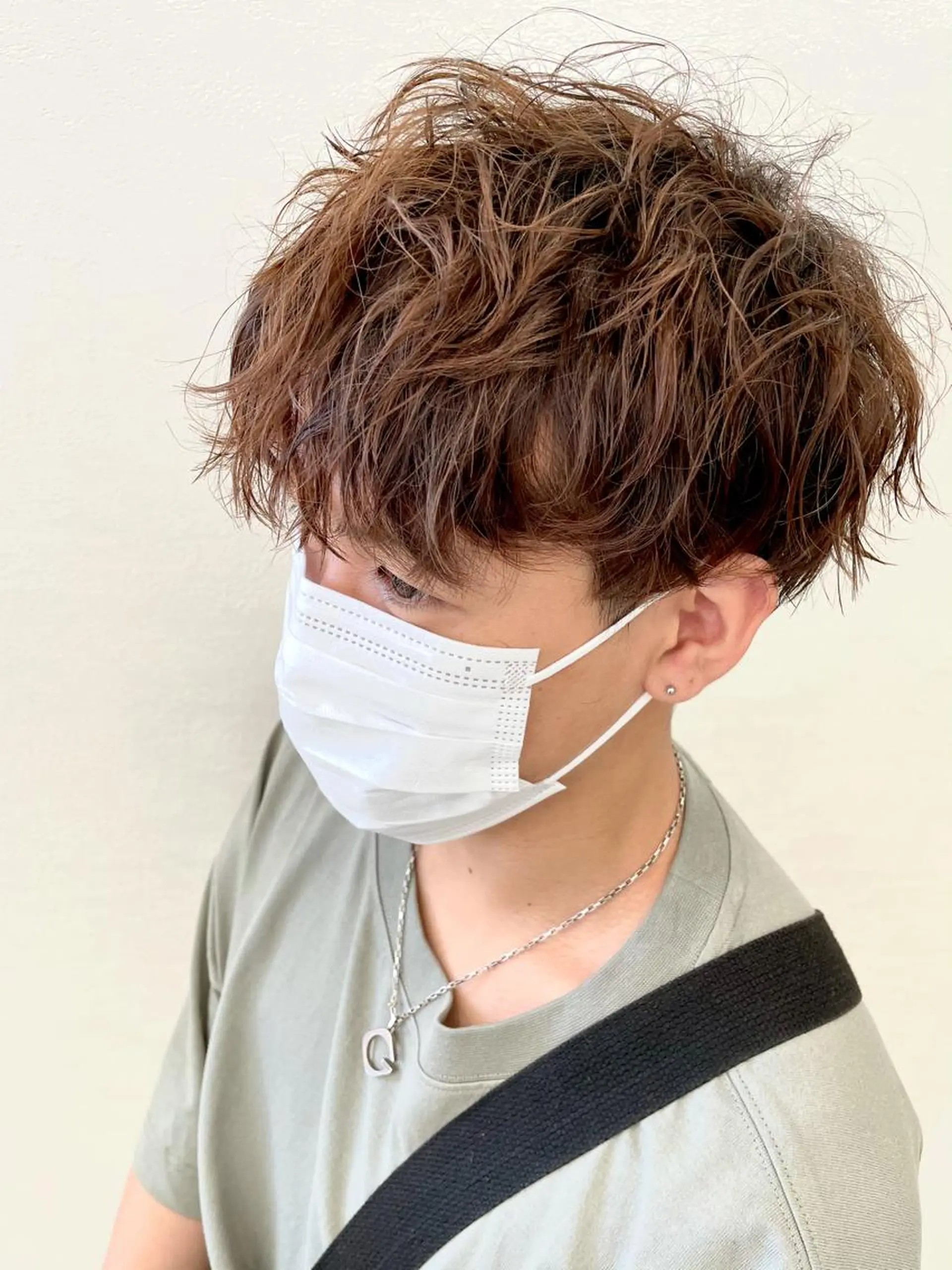 メンズ メンズパーマ メンズツイストパーマ ツイストパーマ パーマ 安田 美由紀のヘアスタイル