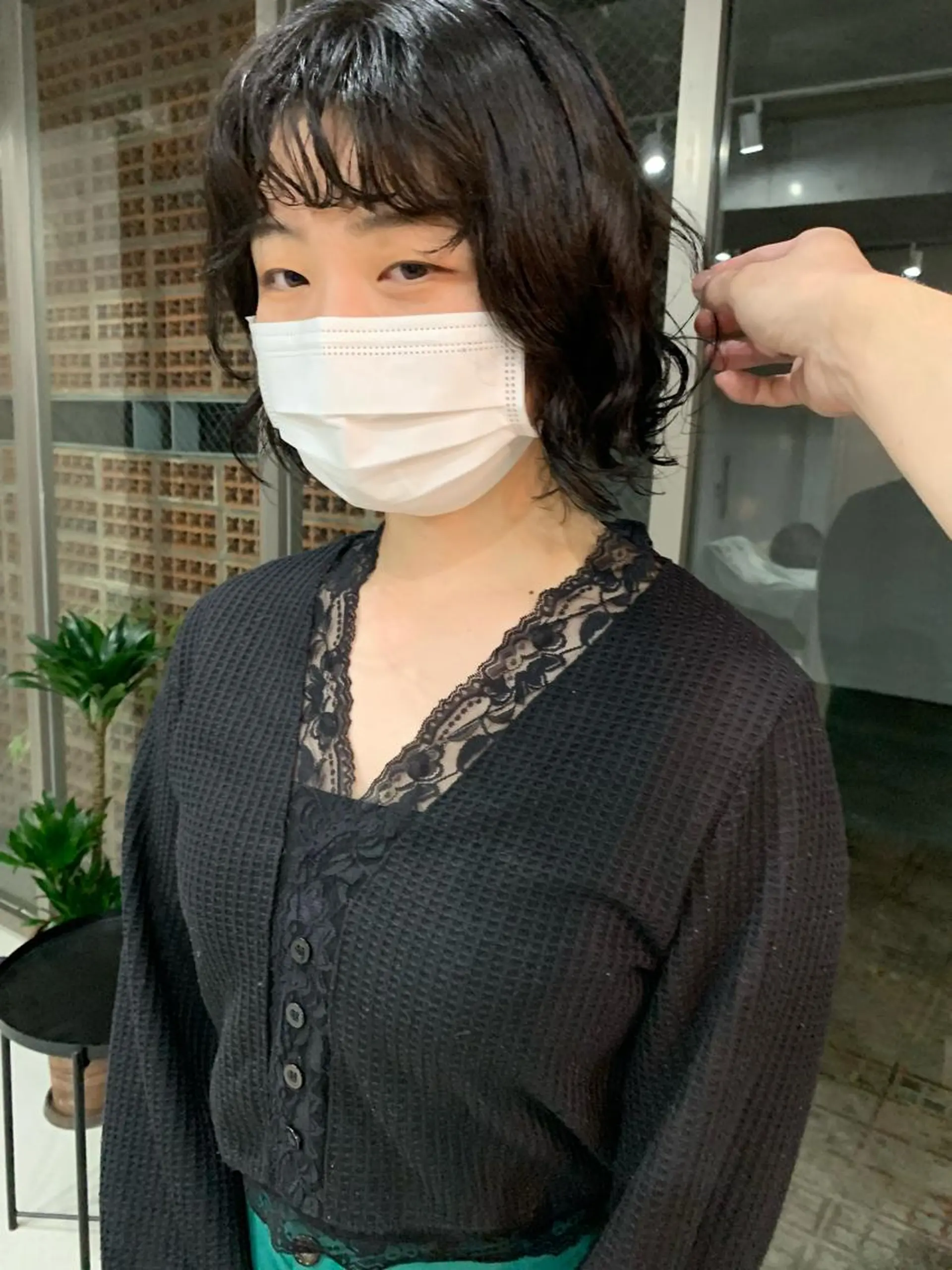 パーマ ボブパーマコテ巻き風 パーマNo1深江秀平のヘアスタイル