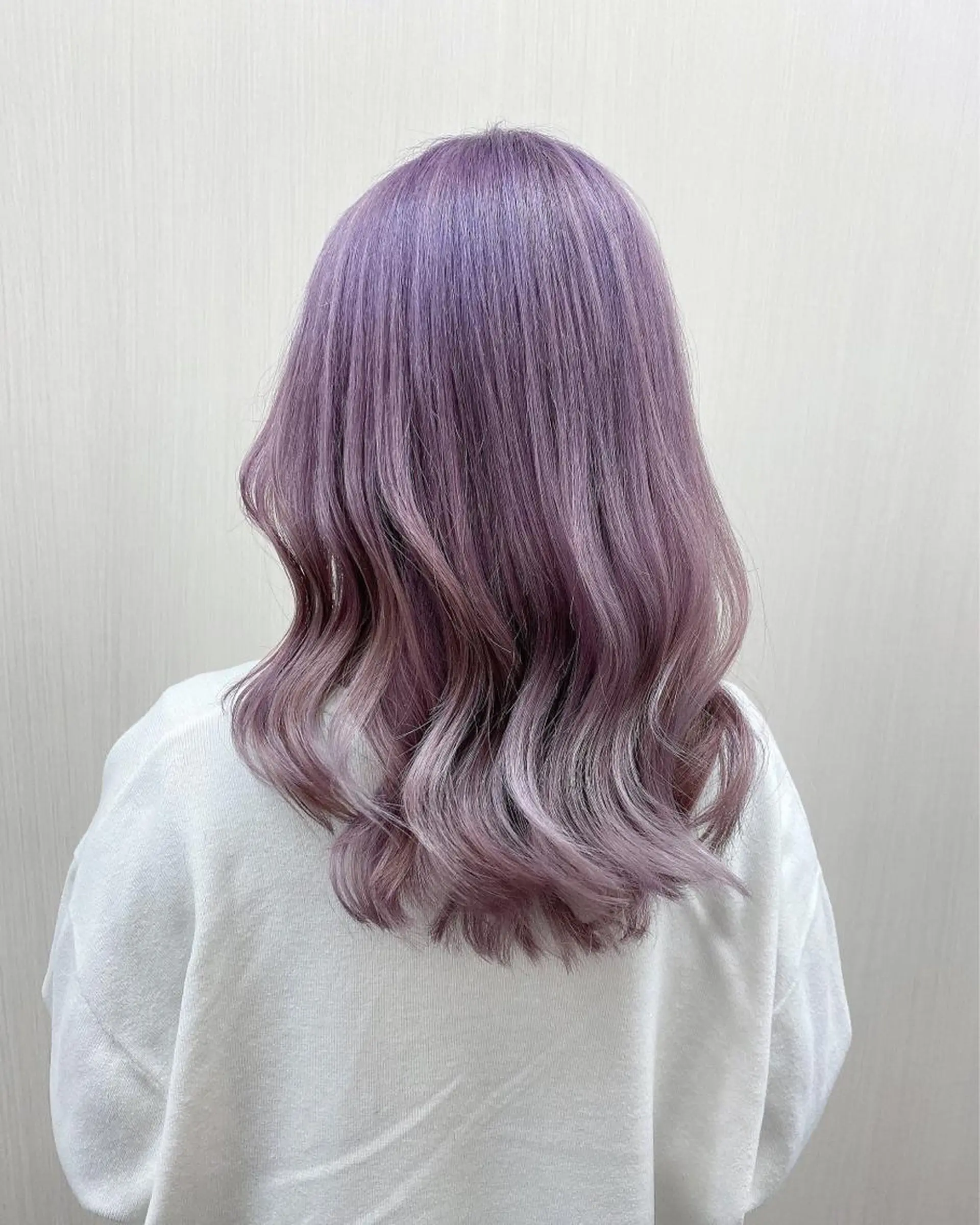 ミディアム ヘアカラー トリートメント 心斎橋ヘアカラー ブリーチmarinaのヘアスタイル