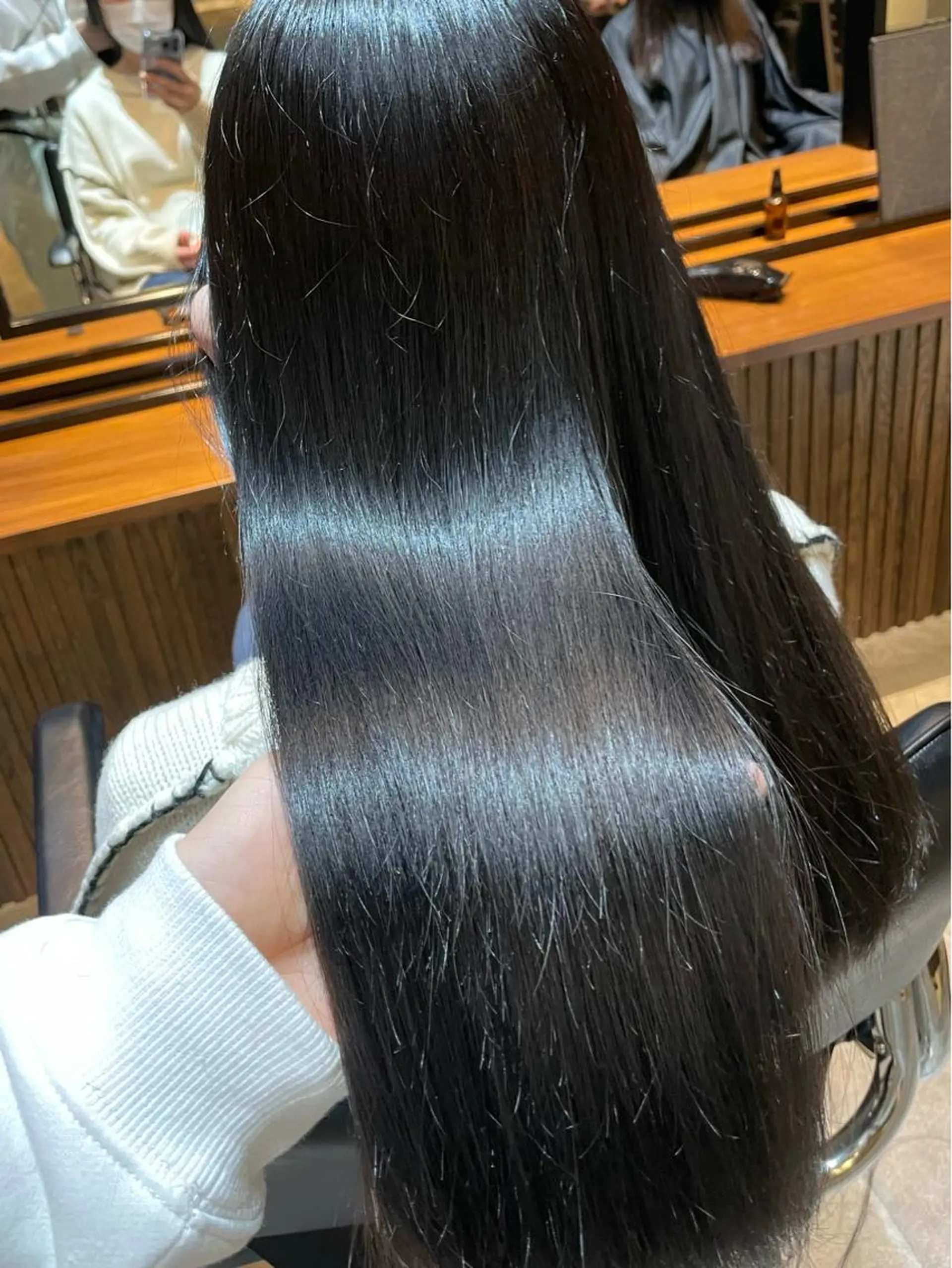 ロング カット 縮毛矯正 トリートメント HAVANA MIZUKIのヘアスタイル