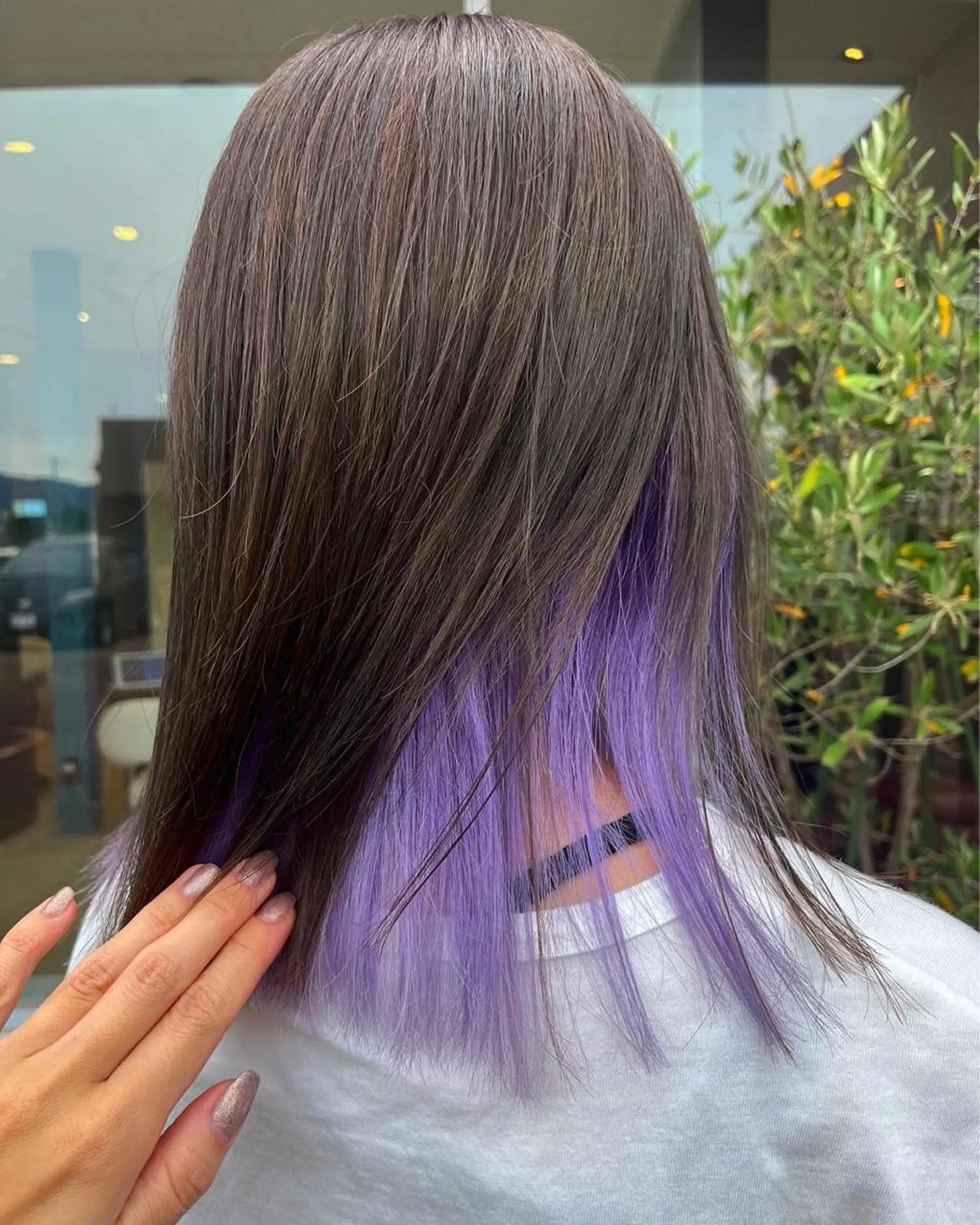 ミディアム EARTH長岡 🌼渡辺まい🌼のヘアスタイル