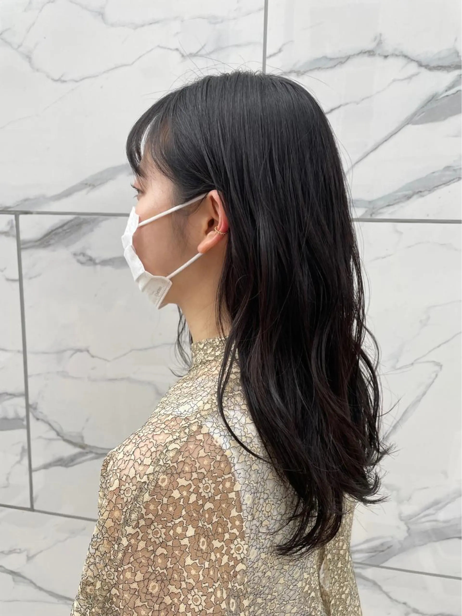 ロング カラー 学生 トリートメント 韓国ヘア☁️ mitsukiのヘアスタイル