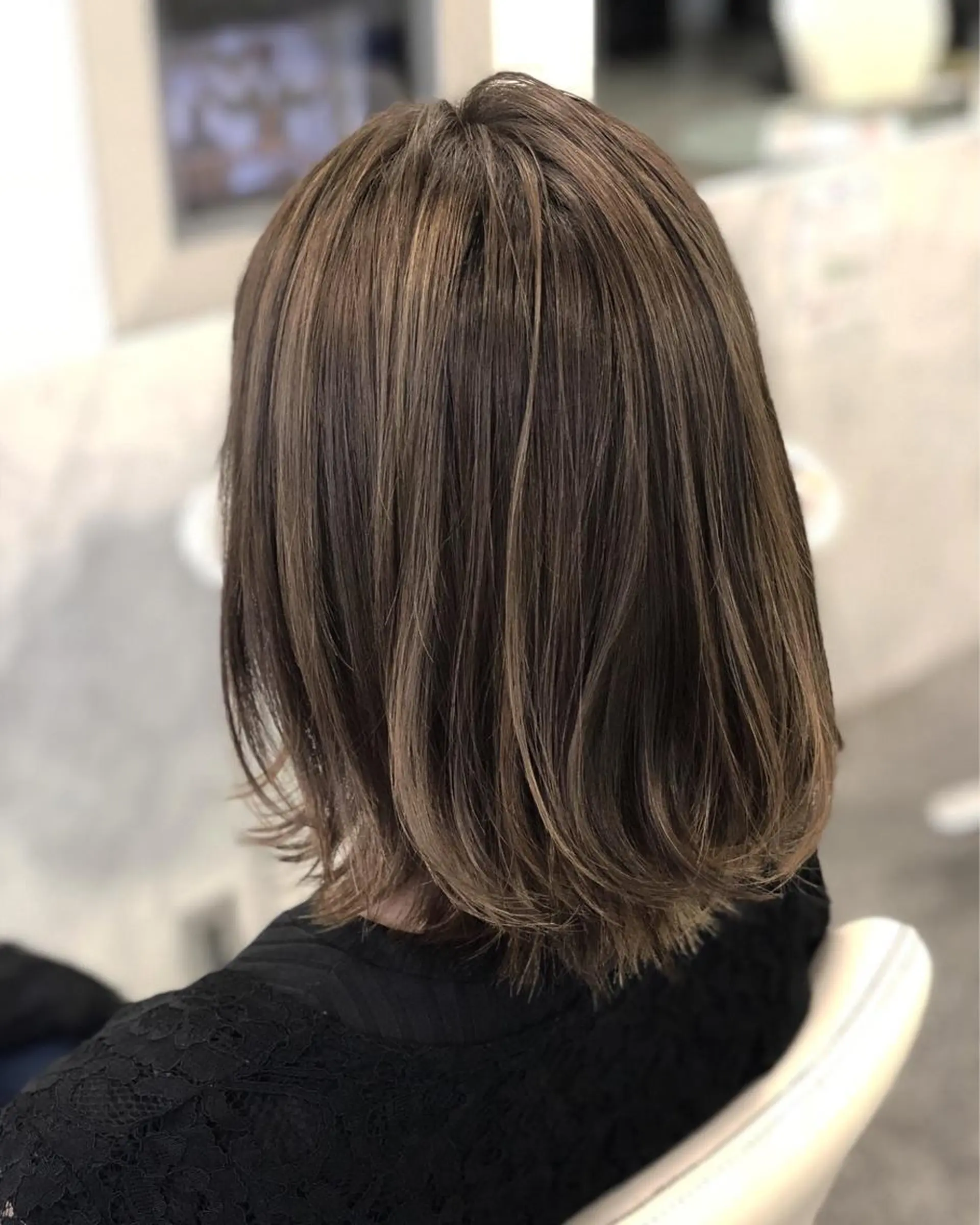 ミディアム カラー ヘアアレンジ 河合秀明/ショート /ボブ/レイヤーのヘアスタイル