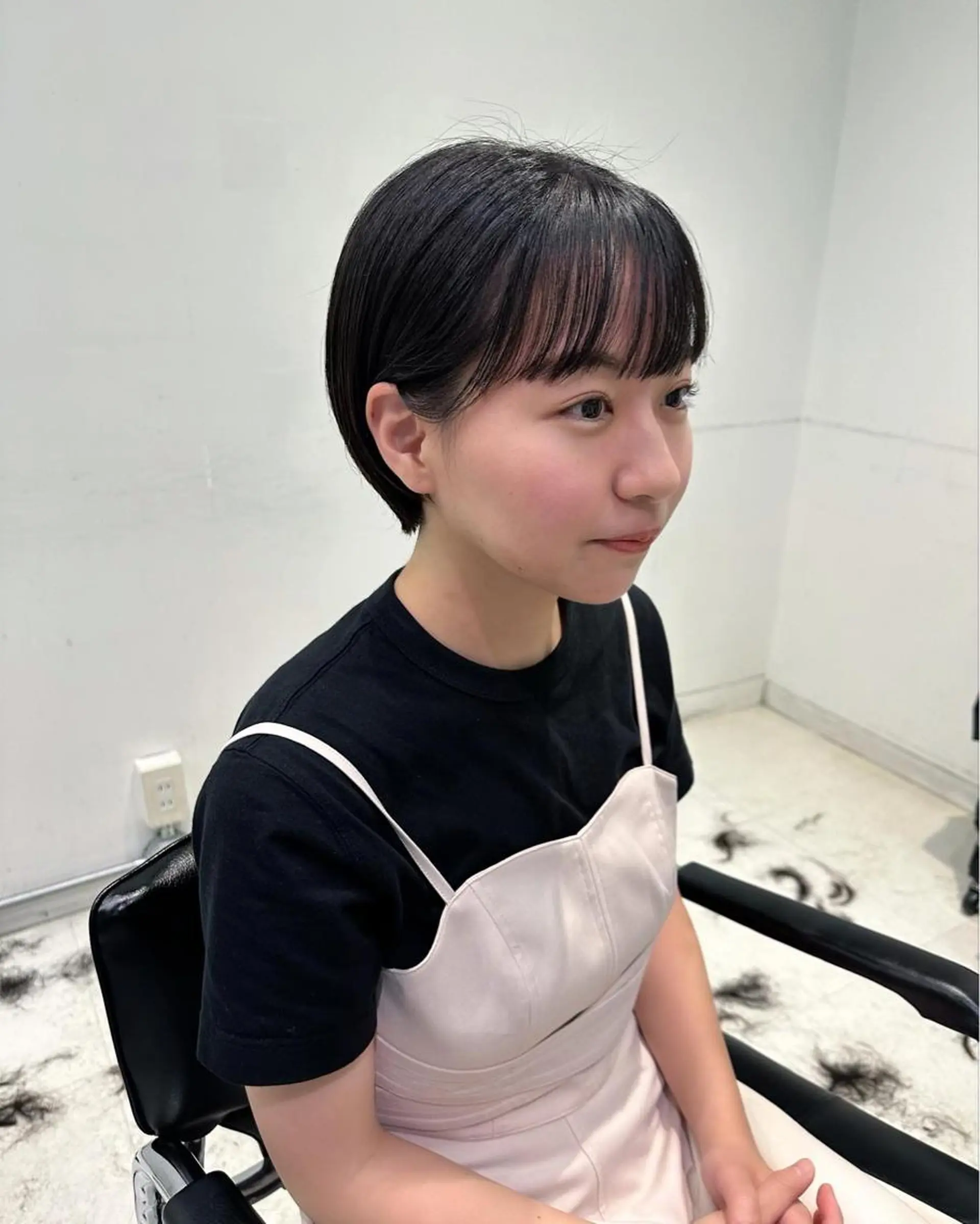 ショート カラー キッズ カット ヘアカラー トリートメント オトナヘア🌸 harukaのヘアスタイル