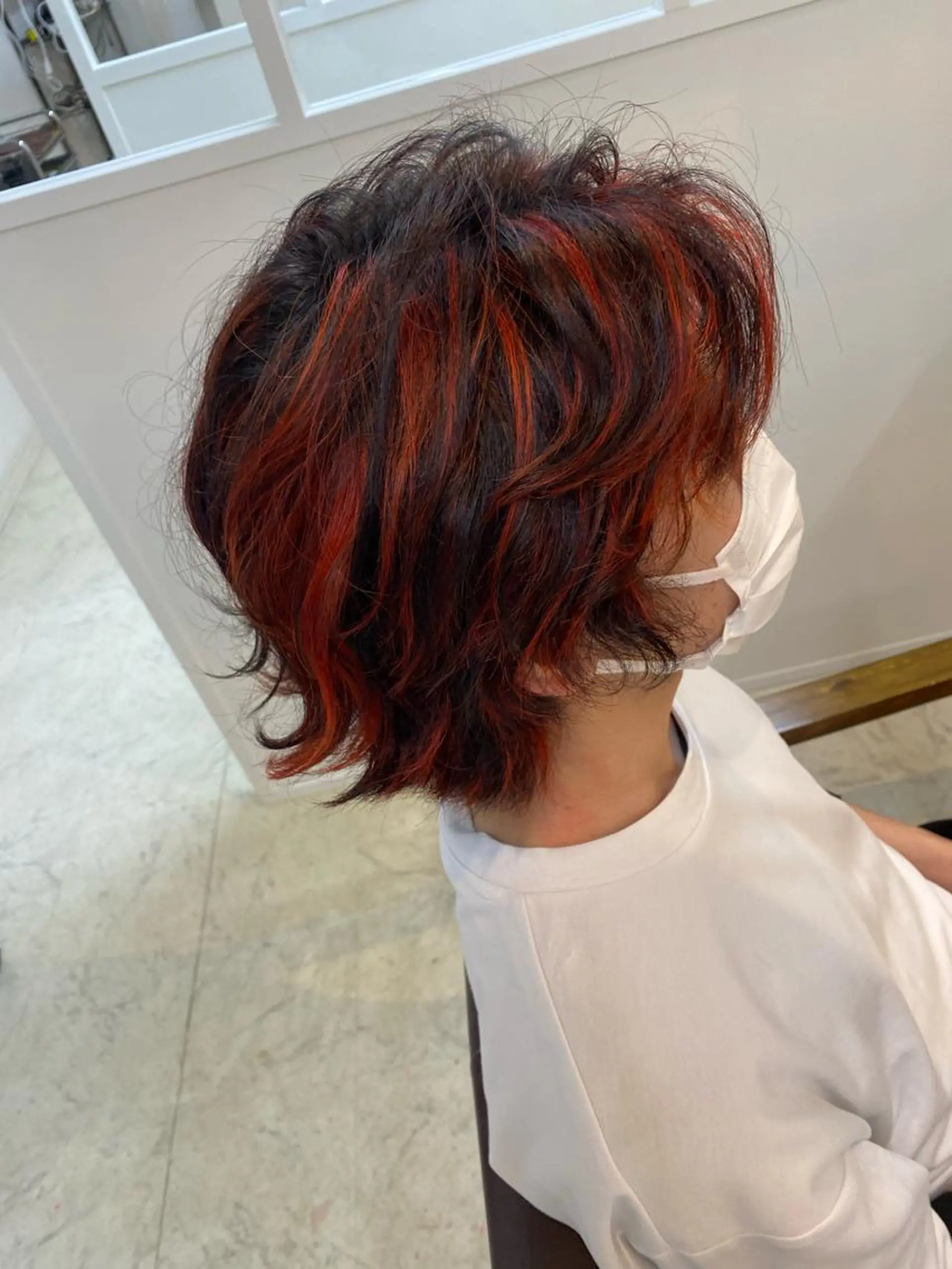 カラー miel hair 新宿店 【ミエル ヘアー】所属・新宿西口から徒歩5分 石橋卓典のヘアスタイル