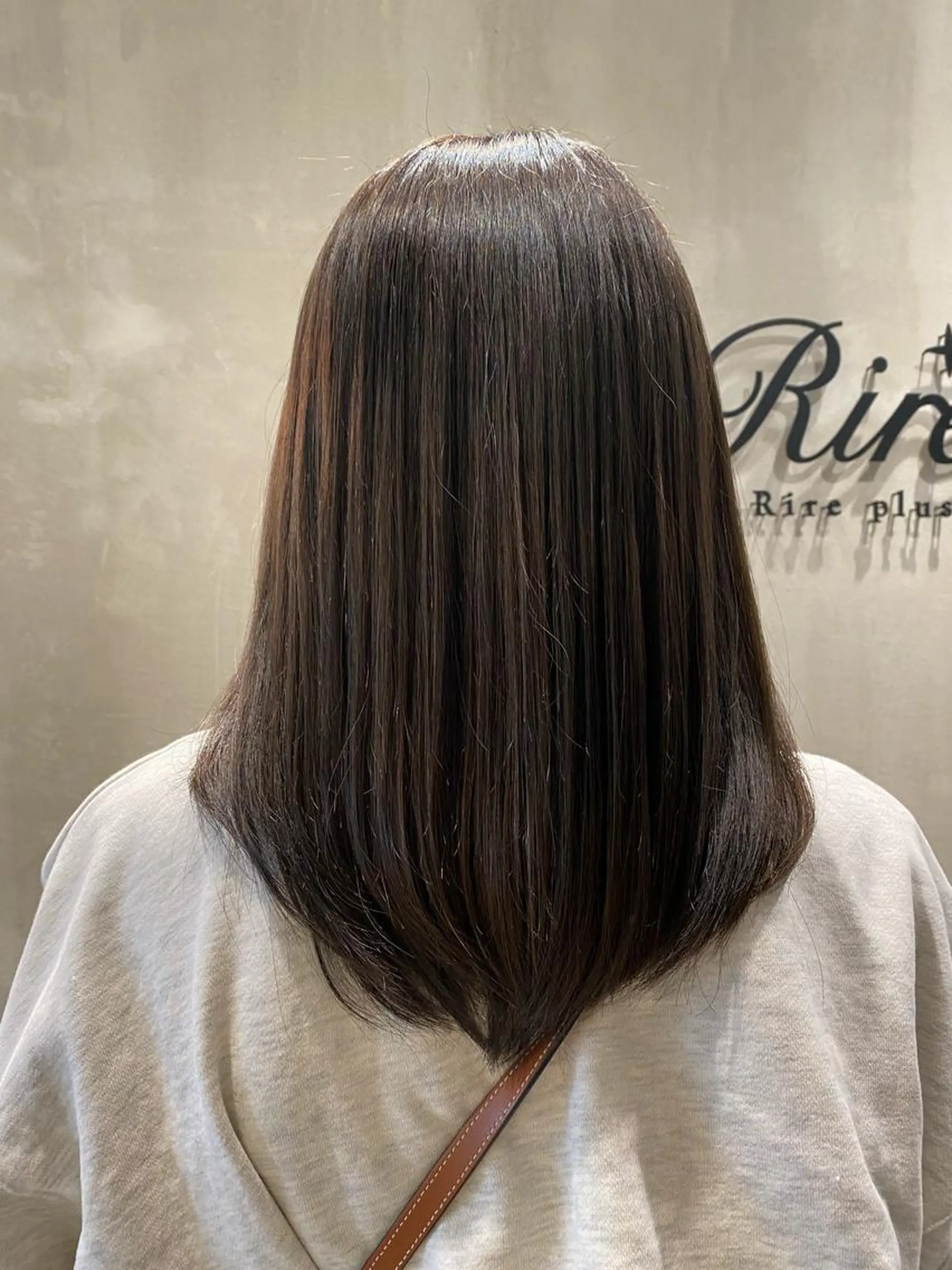 ミディアム トリートメント トリートメント 大倉 未波のヘアスタイル