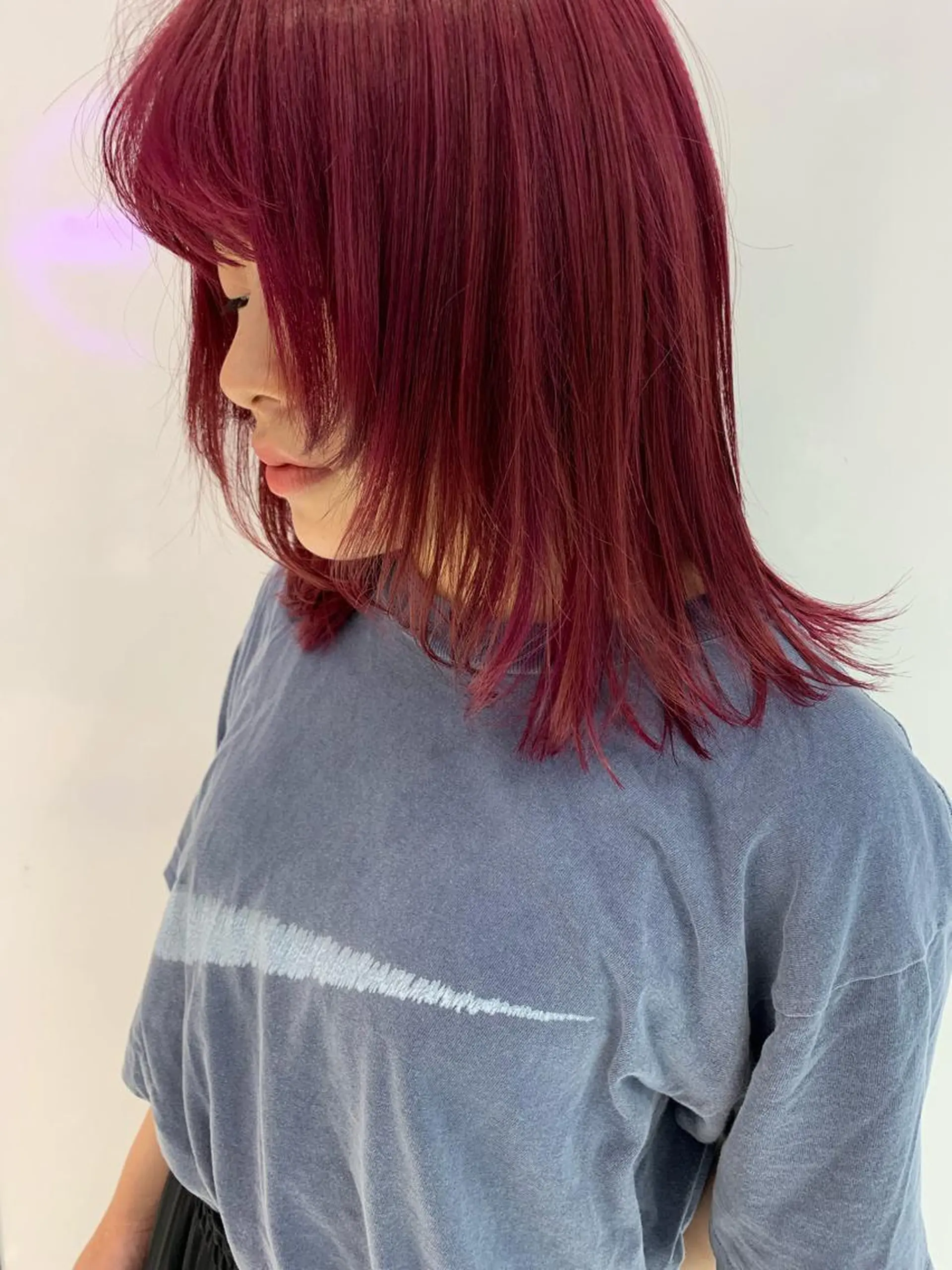 ミディアム カラー カット ヘアカラー トリートメント share salon JAM 吉祥寺所属・レイヤー/ブリーチ HIKARU ♡のヘアスタイル