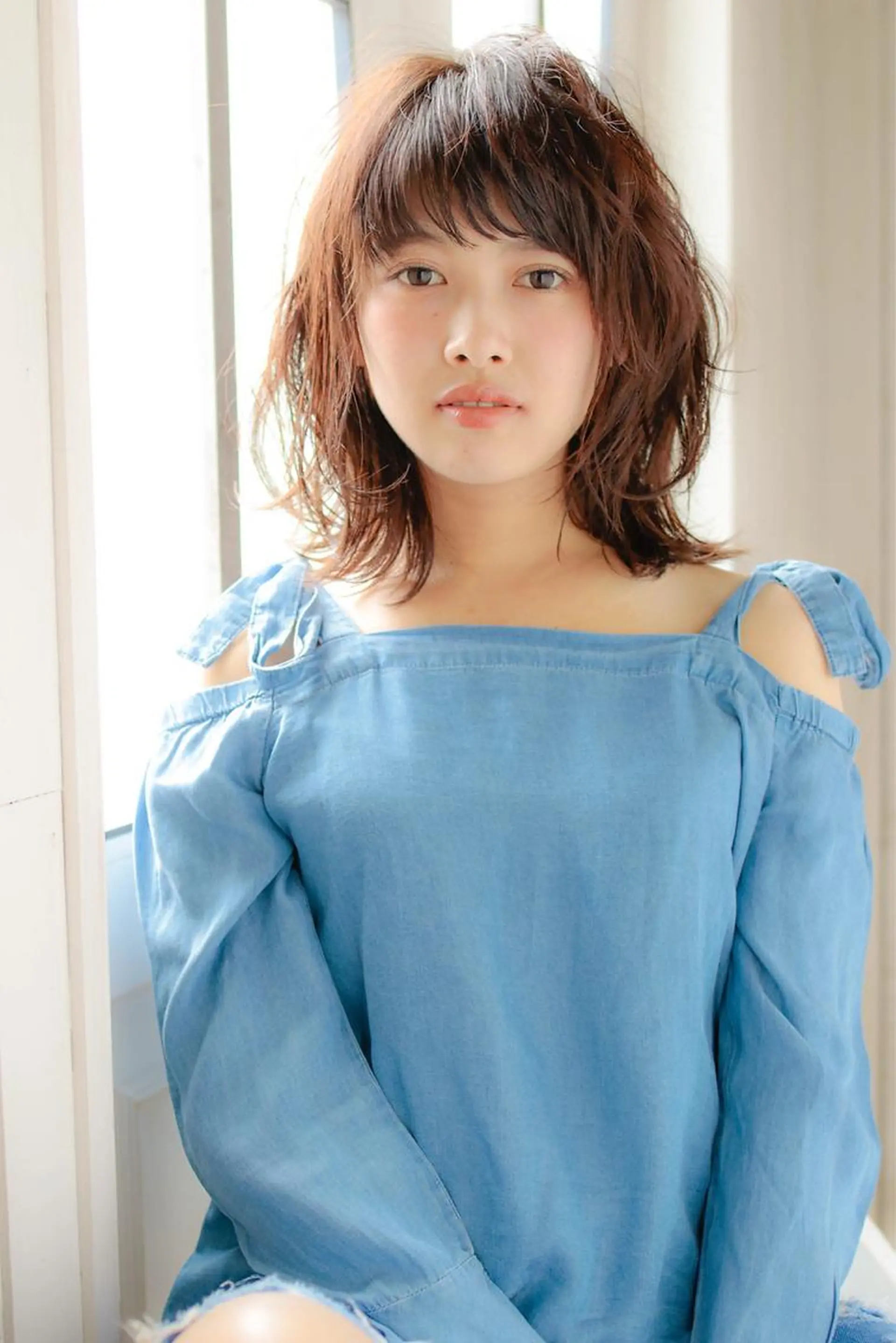 ミディアム うる艶/レイヤー 🪞池袋LAND🪞のヘアスタイル