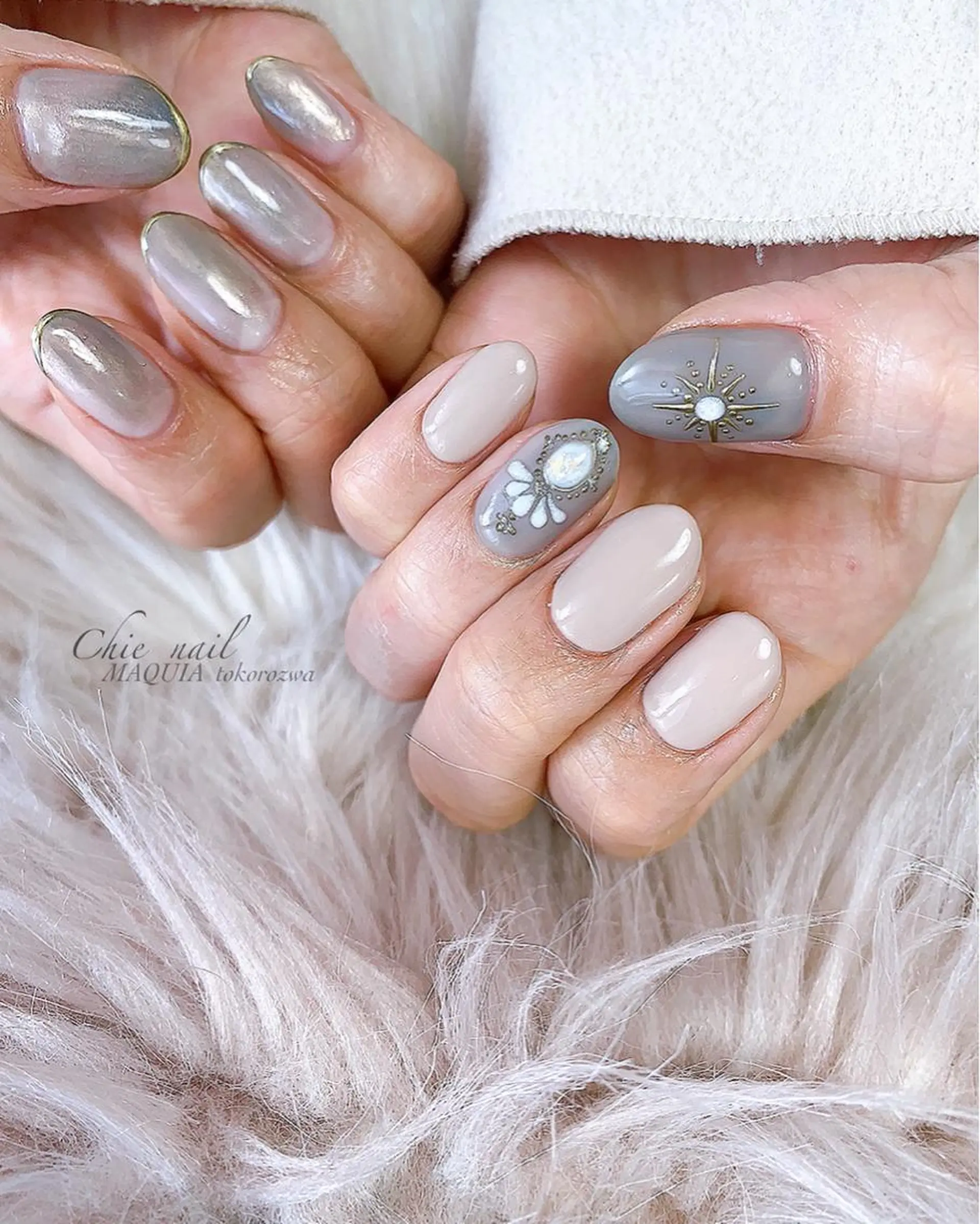 ネイル ハンドネイル 森ノ宮❤︎ chieのネイルデザイン