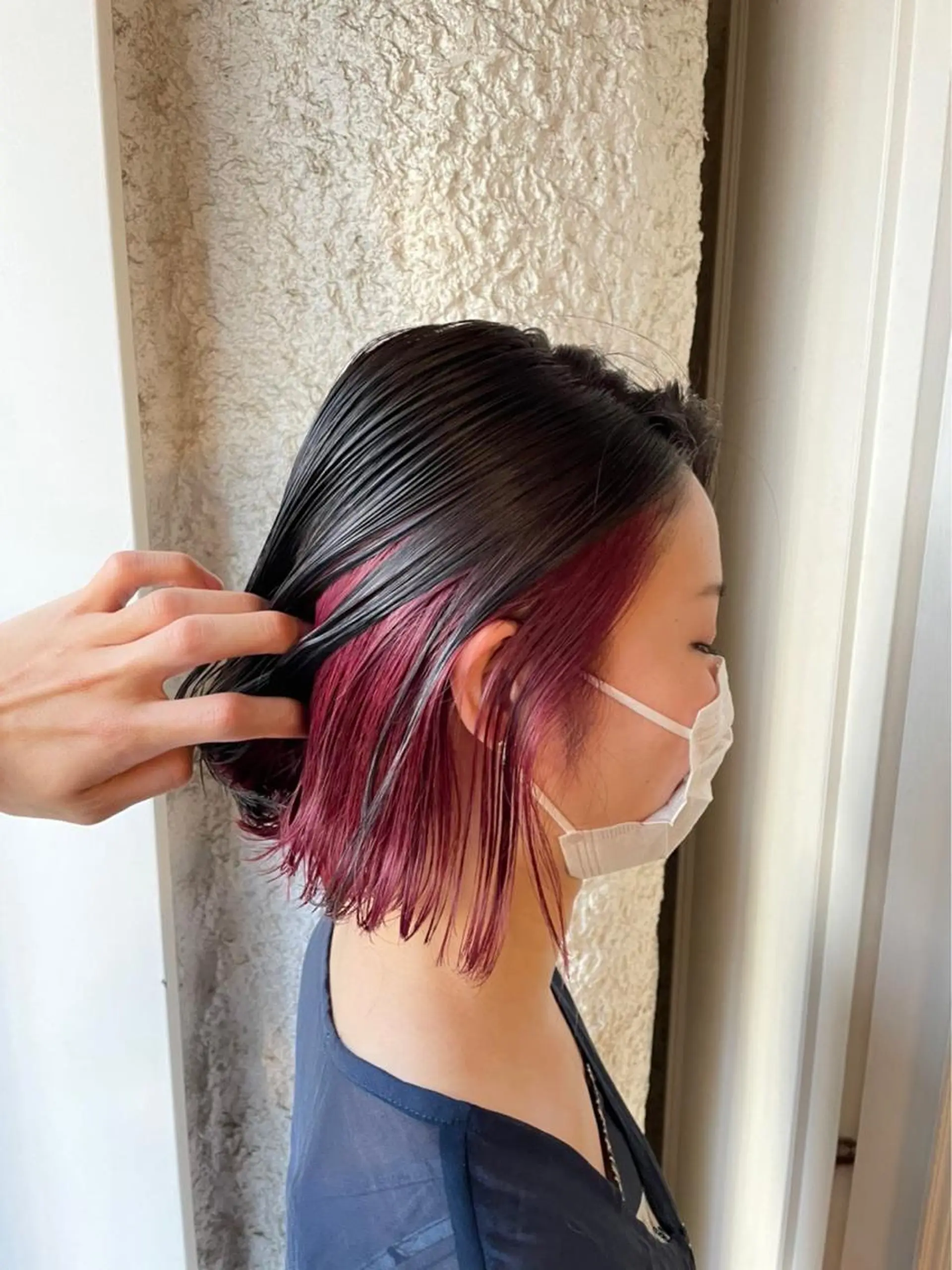 カラー インナーカラー MUSASHI ブリーチカラー◎のヘアスタイル