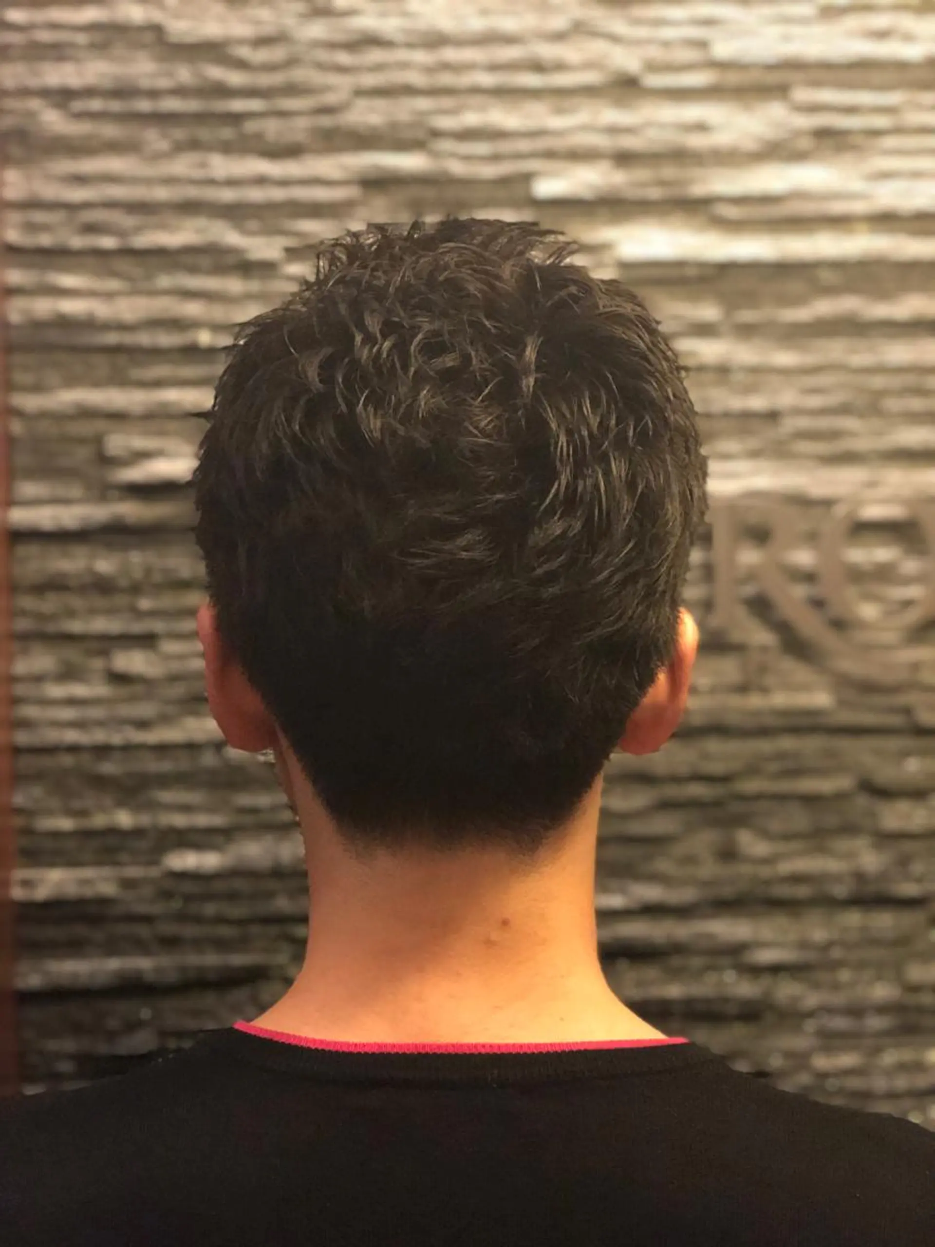 ショート パーマ メンズ/無料カット /齋藤郁美のヘアスタイル