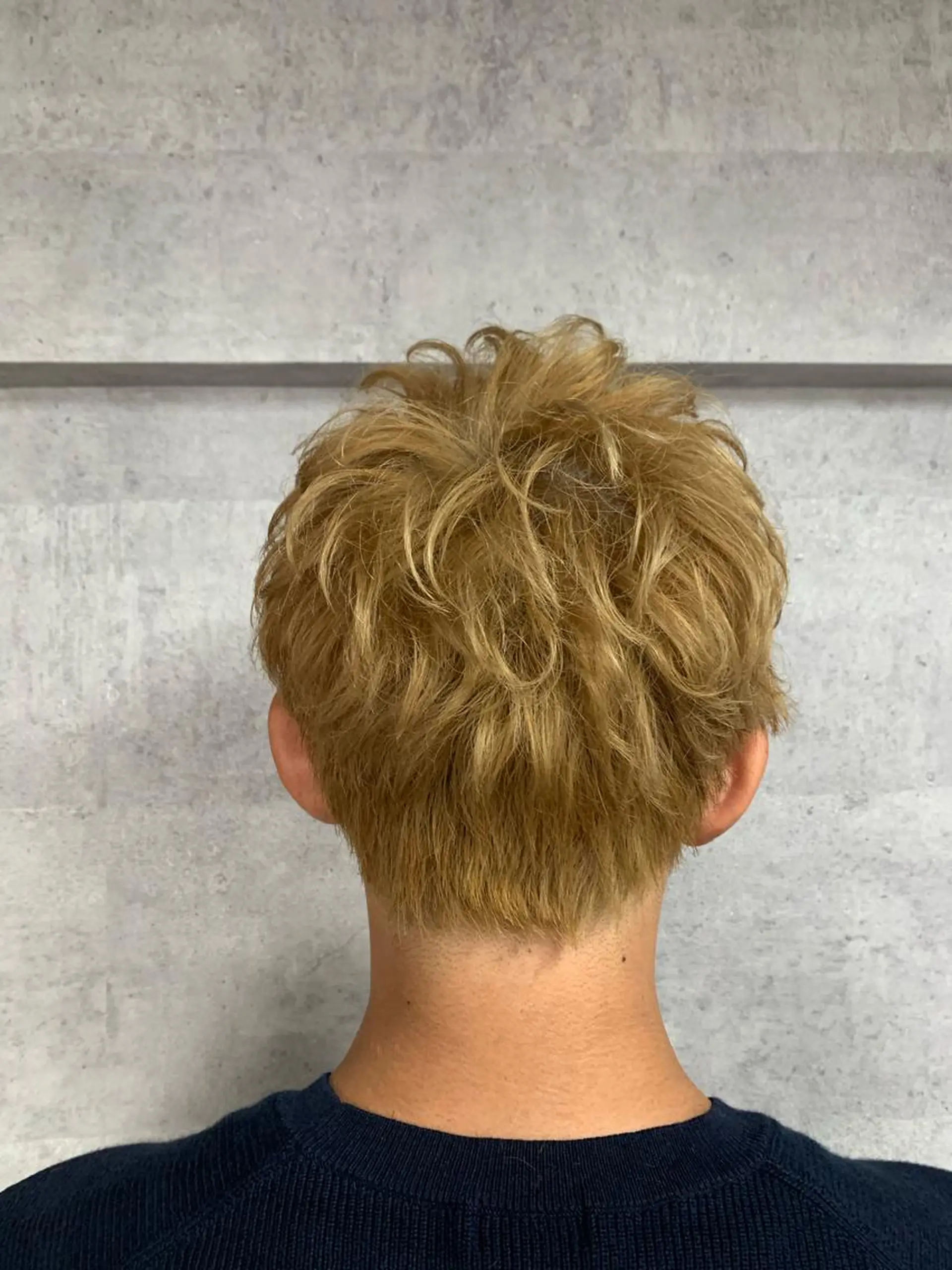 メンズ メンズパーマ 島守 桃香のヘアスタイル