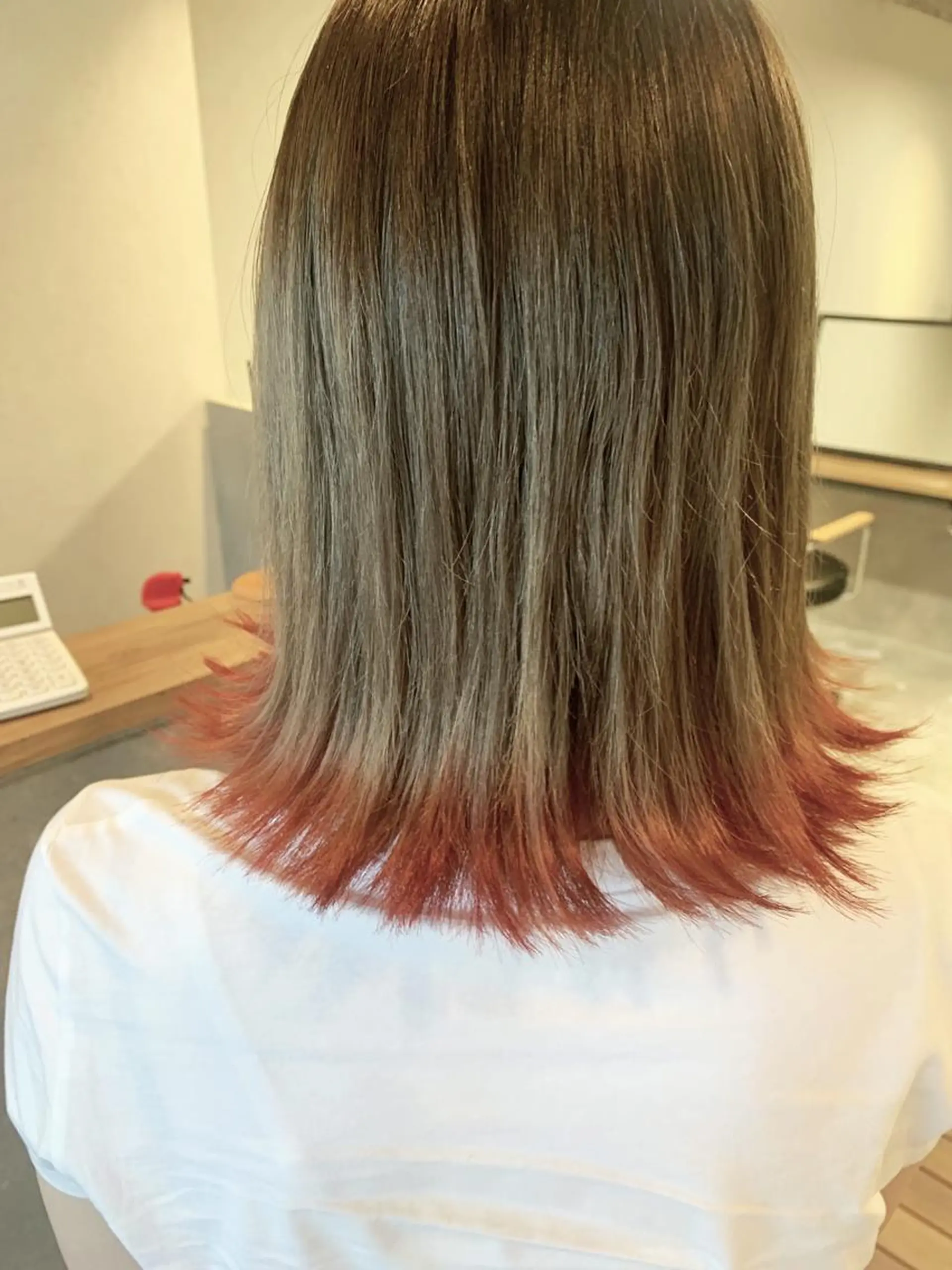 ミディアム カラー ルーチェヘアー 北摂エリアNo.1のヘアスタイル