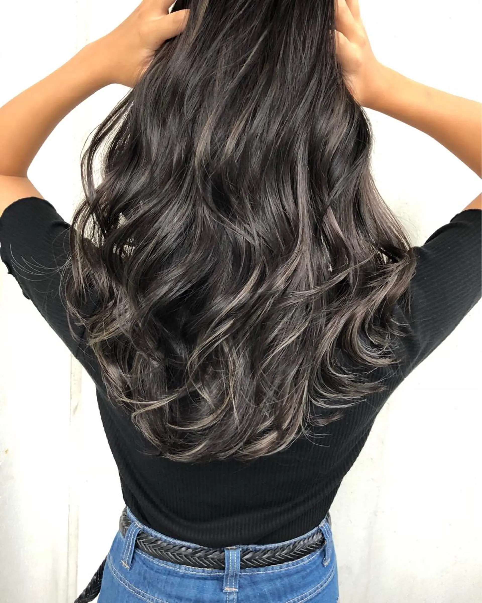 セミロング カラー Heart's所属・若杉 諒のヘアスタイル