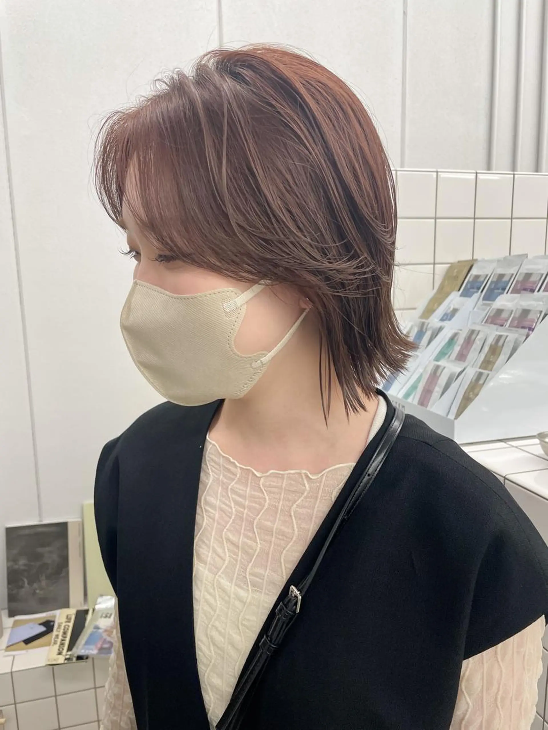 ショート カラー カット ヘアカラー 関 京磨のヘアスタイル