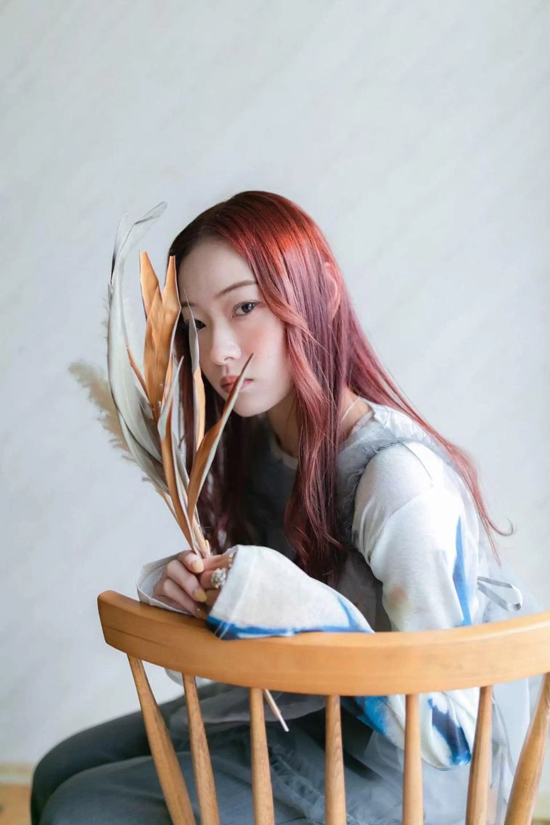 セミロング カット ヘアカラー トリートメント 中谷　千鶴 ◎ブリーチカラー得意のヘアスタイル