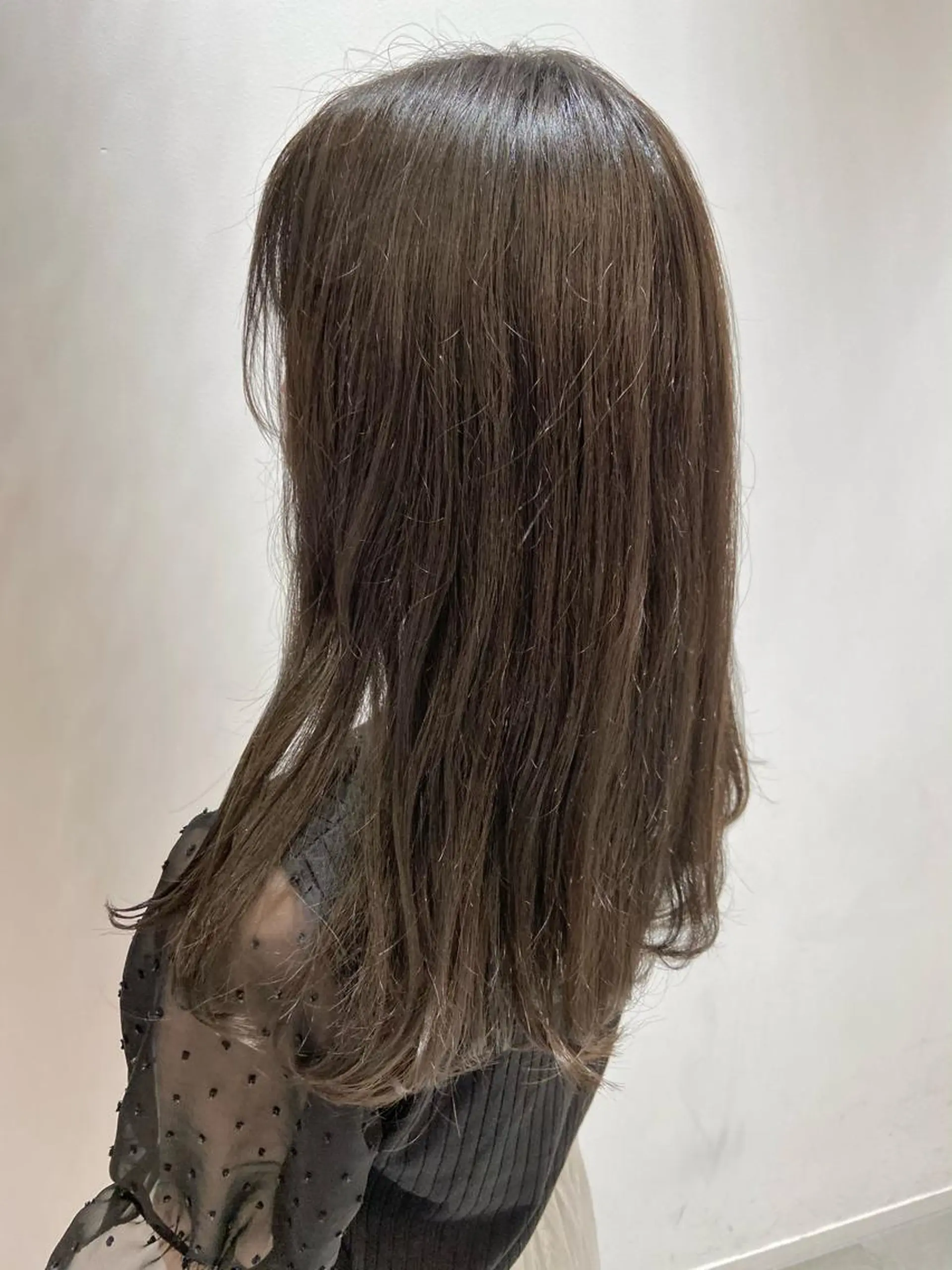 セミロング カラー カット ヘアカラー トリートメント 🐺ウルフ/レイヤー 似合わせ‎🤍沙羅のヘアスタイル