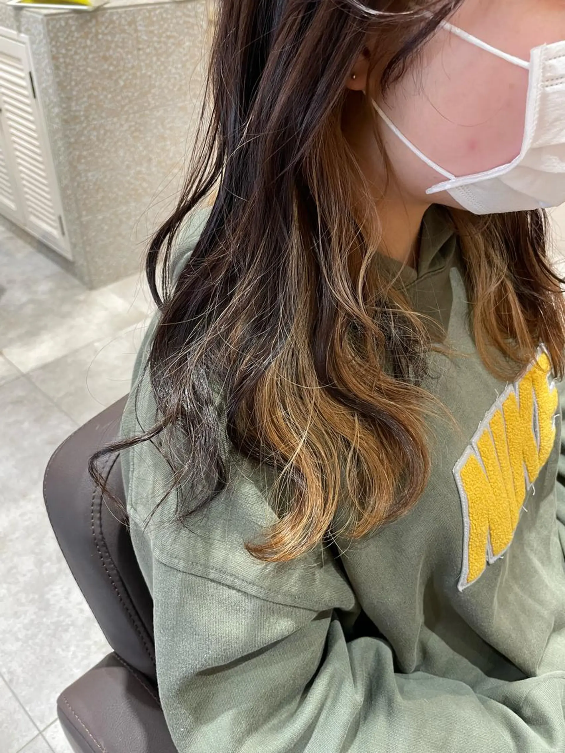 セミロング カラー ヘアカラー トリートメント 💐パーソナルカラー /市橋加菜💐のヘアスタイル