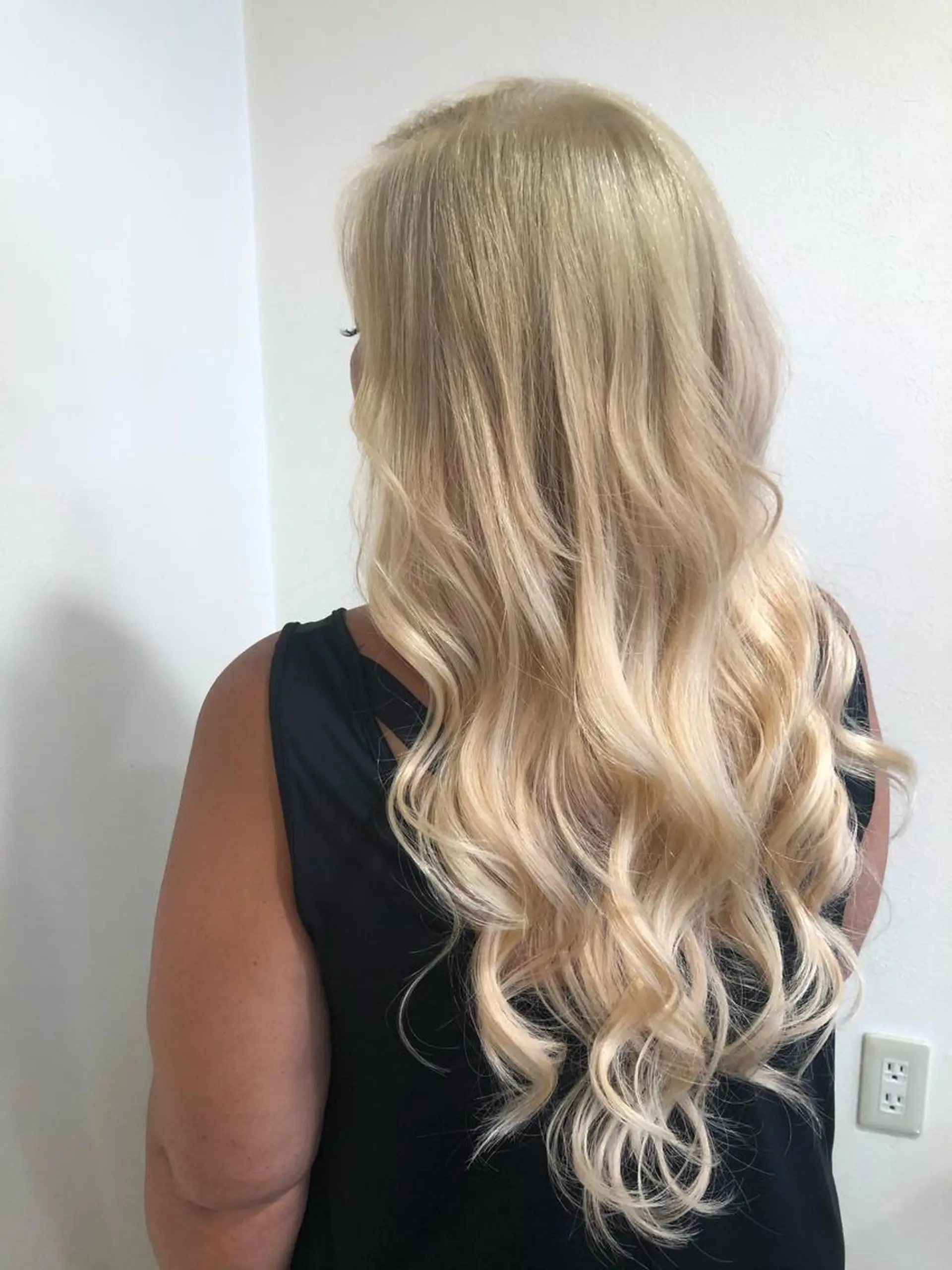 ロング シールエクステ エクステ 工藤 綾華のヘアスタイル