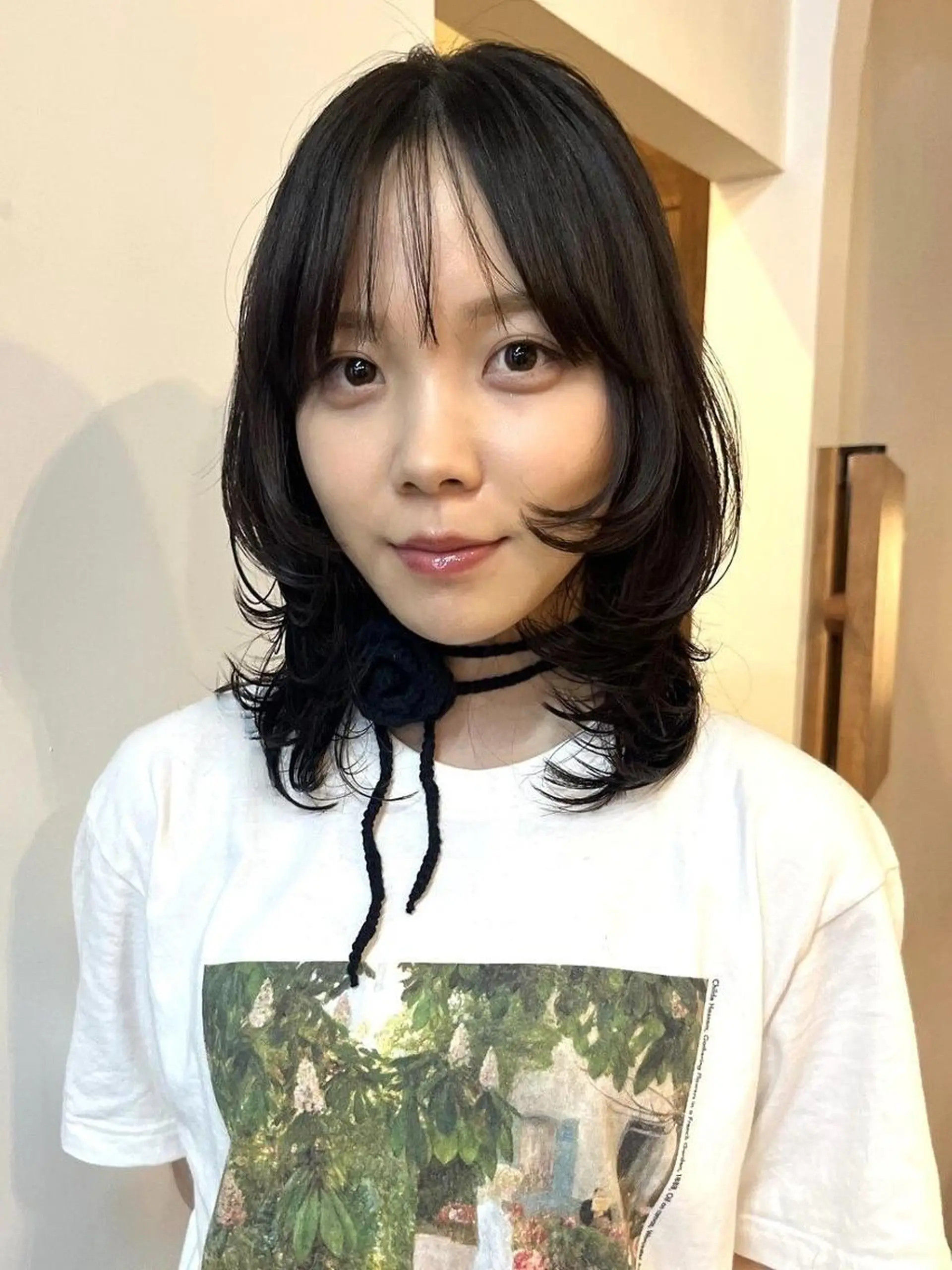 ミディアム loty _nanamiのヘアスタイル