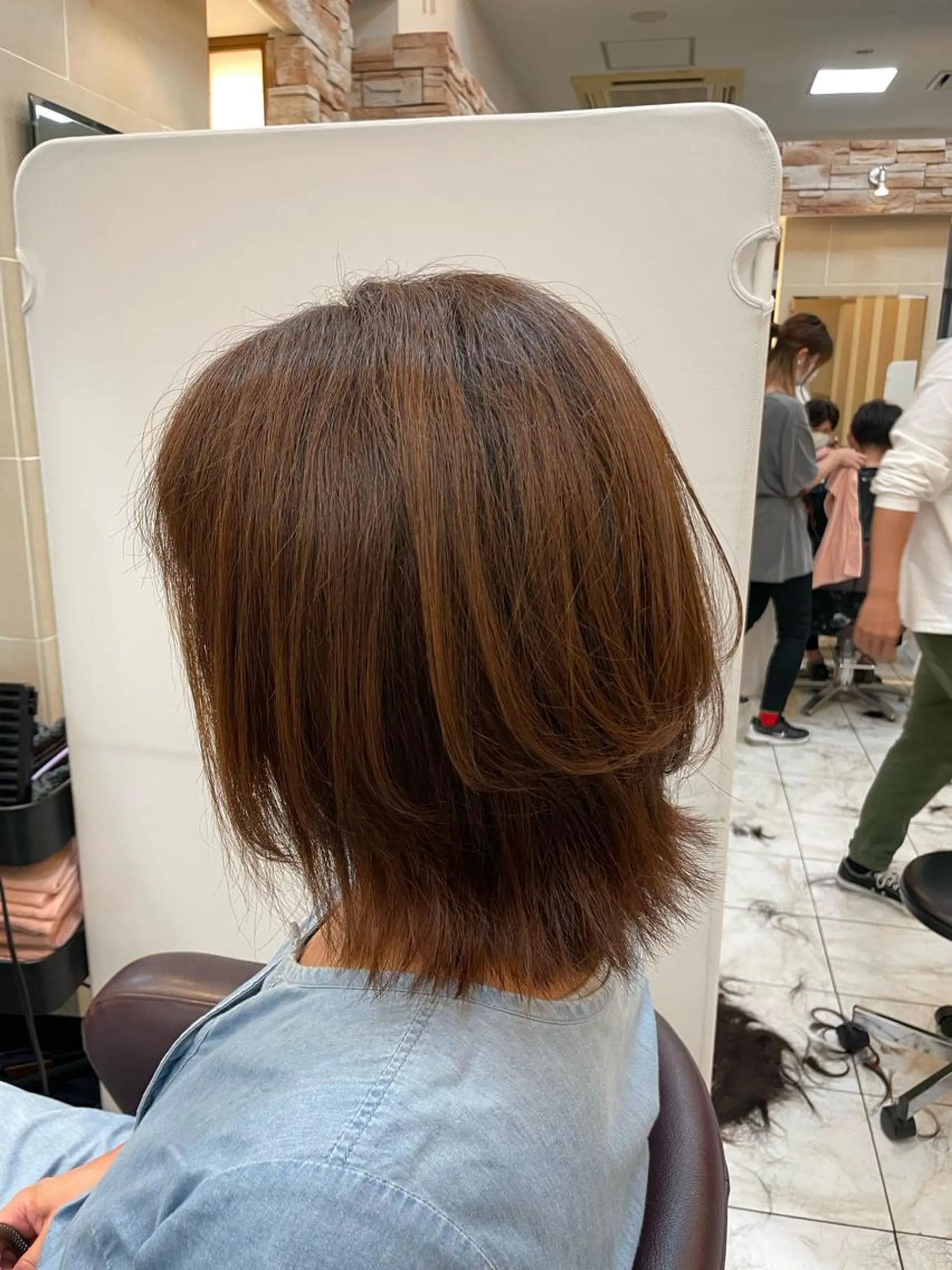 ショート 新籾 尚哉のヘアスタイル