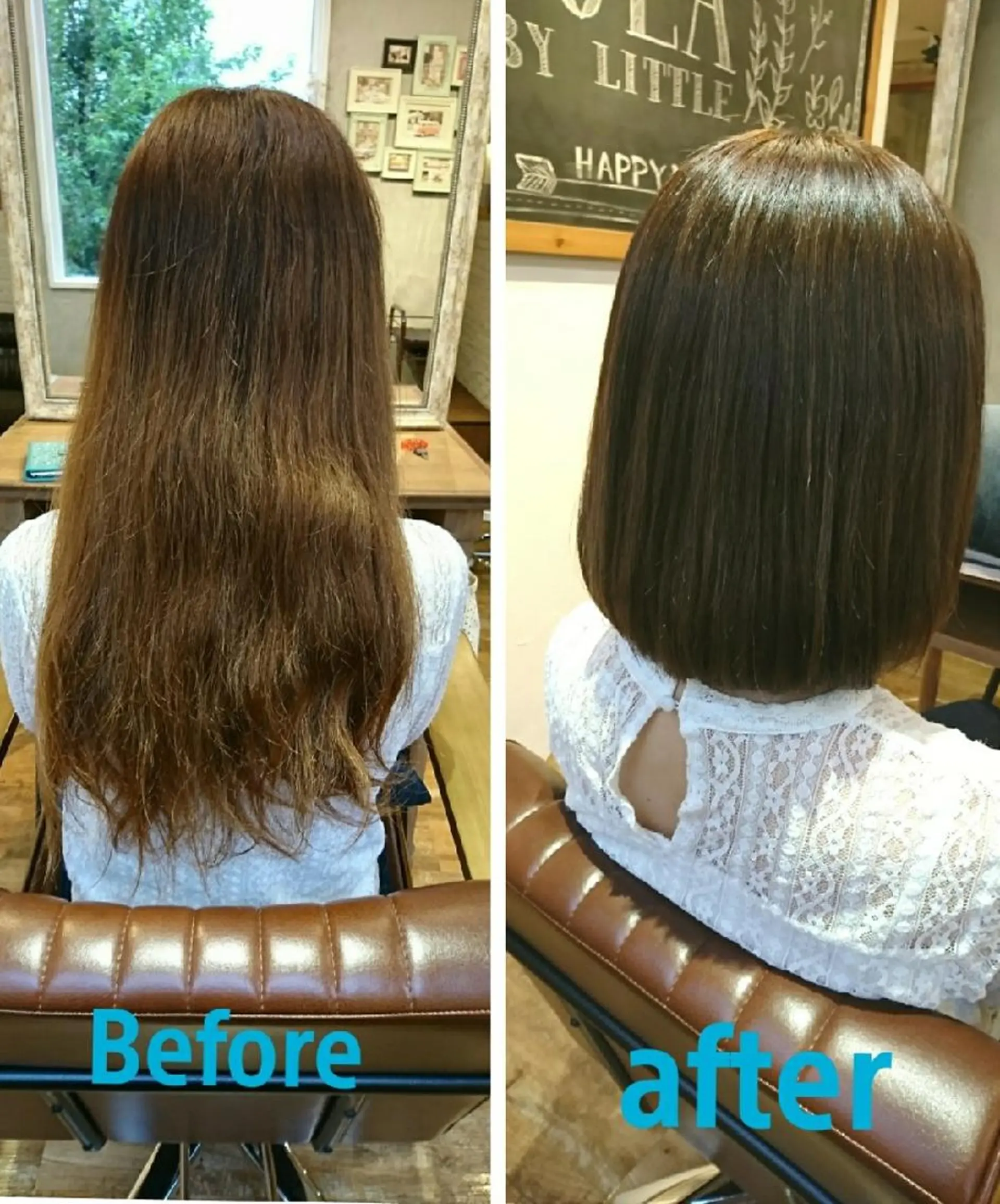 ミディアム パーマ 縮毛矯正 ＊Cielo＊ 佐藤 幸世のヘアスタイル