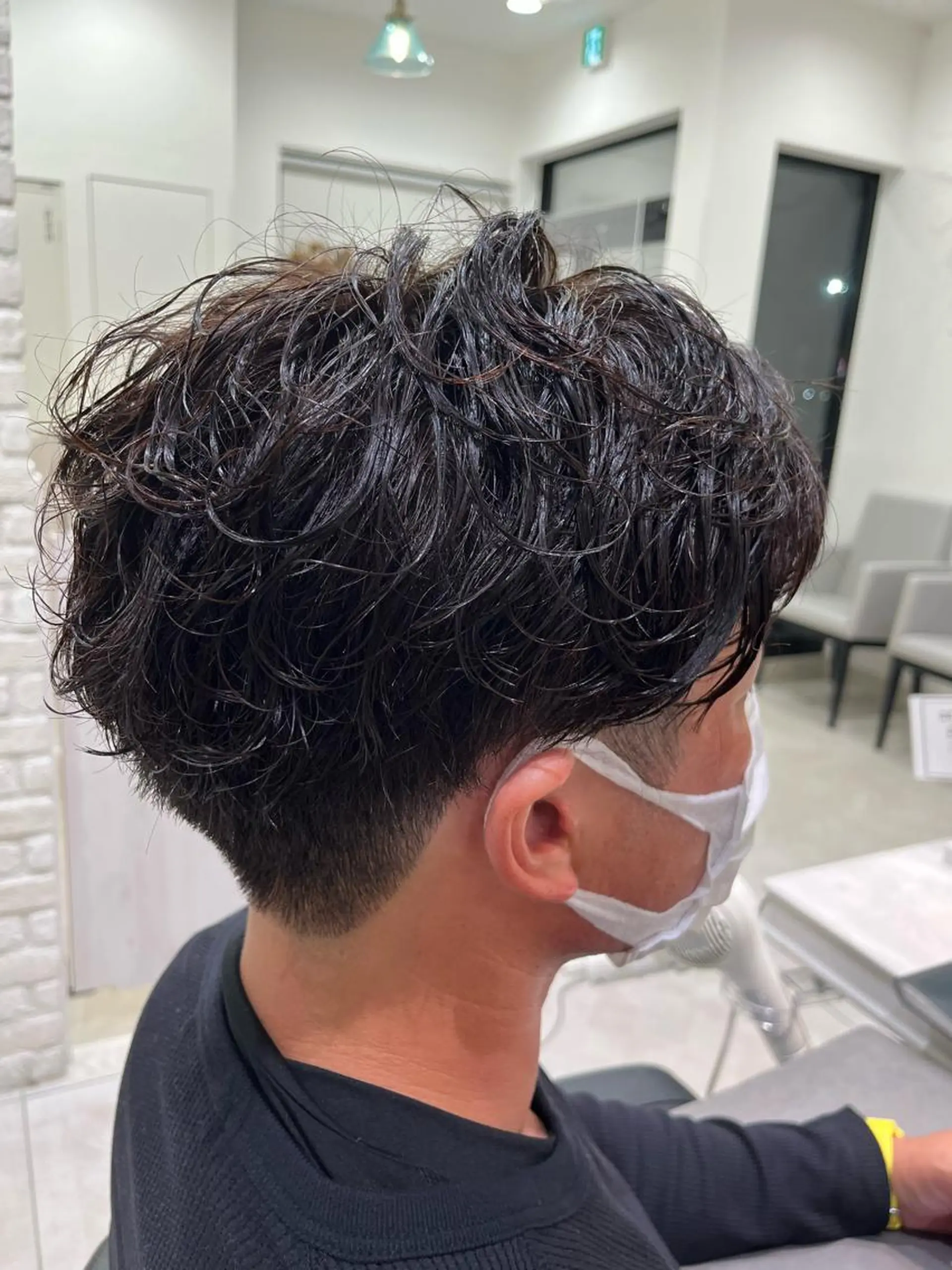 ショート パーマ メンズ カット パーマ 🥇メンズ特化 伊東輝のヘアスタイル