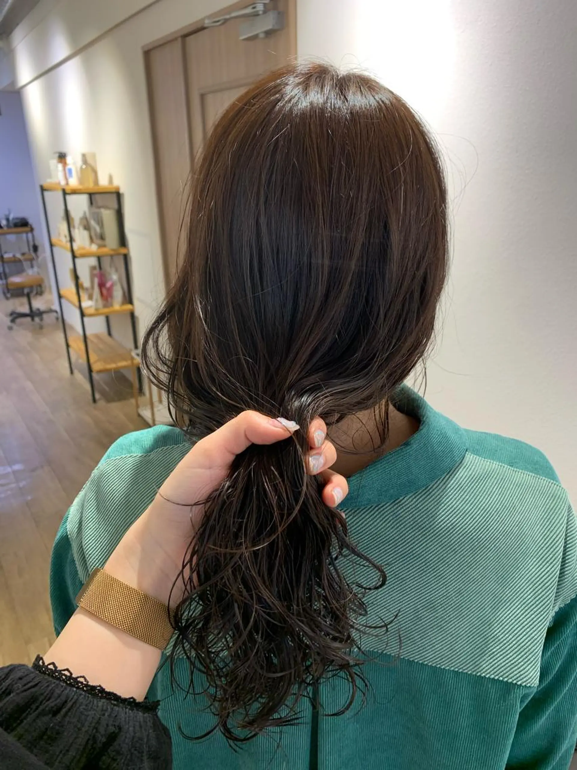 ロング カラー パーマ Door代官山所属・詩織/パーマ /代官山のヘアスタイル