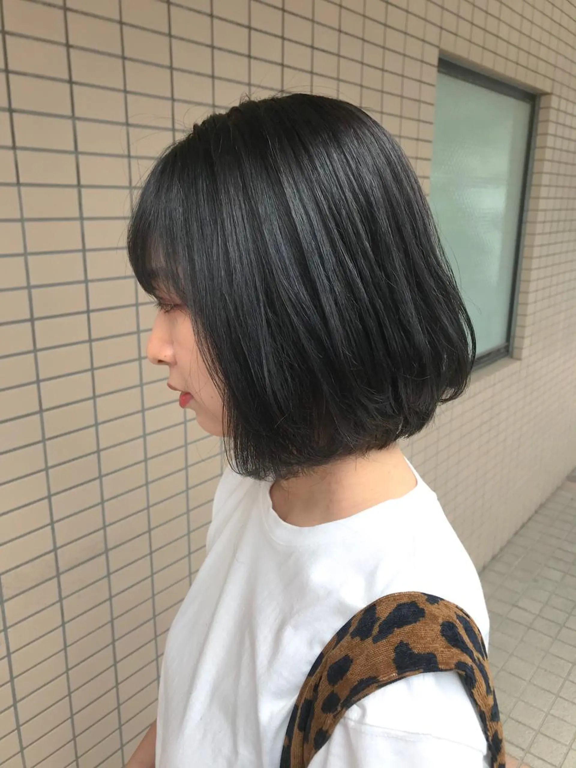 ミディアム 赤み消し韓国ヘア レイヤー縮毛🤍渡邉のヘアスタイル