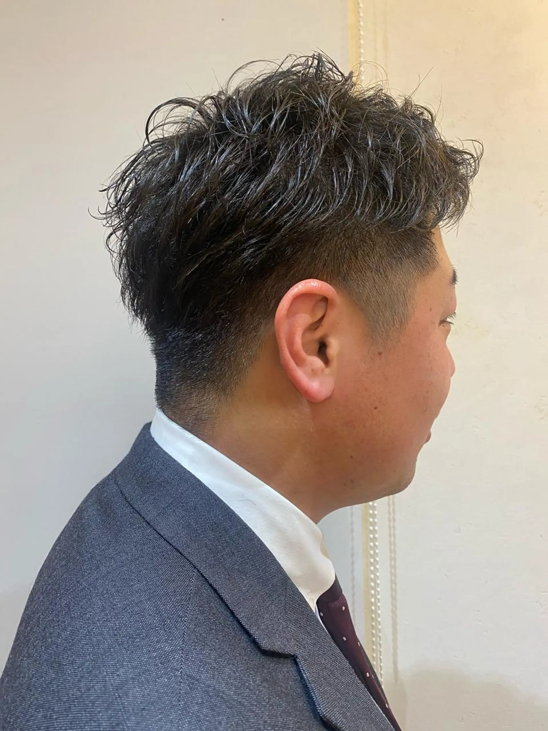 メンズ ビジネス メンズパーマ 刈り上げ 【浜松・豊橋】 ニシモトのヘアスタイル