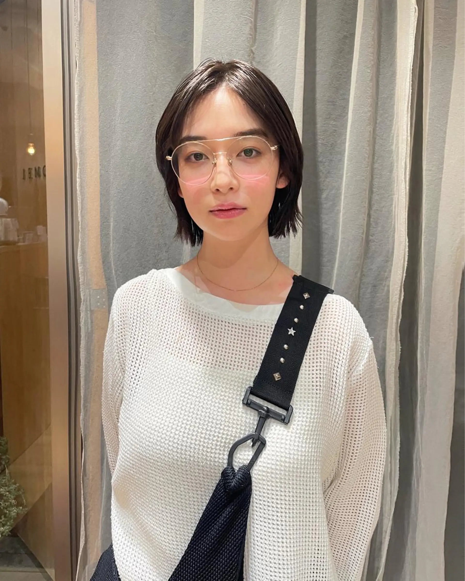 ショート カラー ボブ/ショート 吉田竣のヘアスタイル