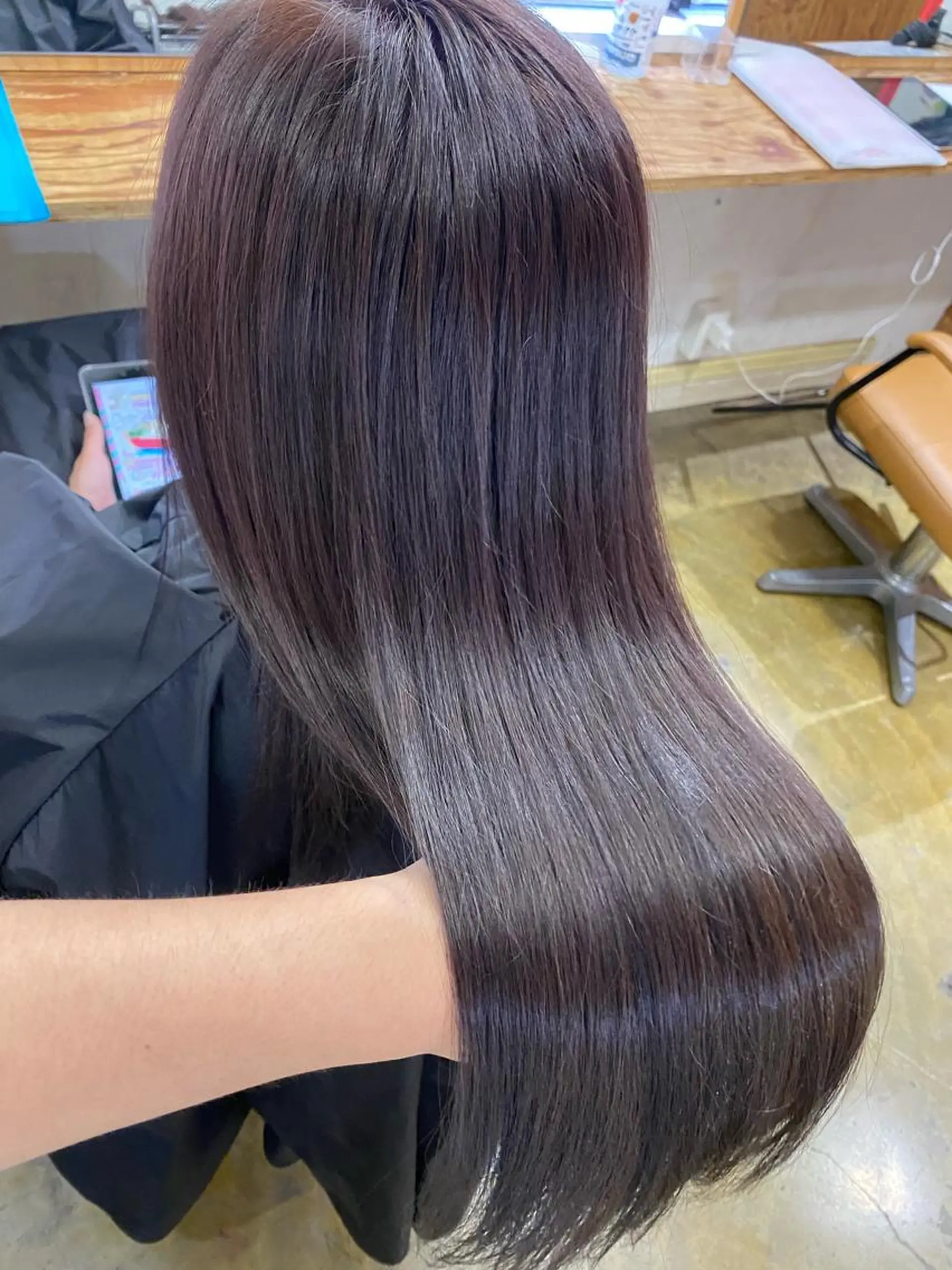 ロング カラー 髪質改善 トリートメント CABANON所属・和歌山髪質改善 那須優太のヘアスタイル