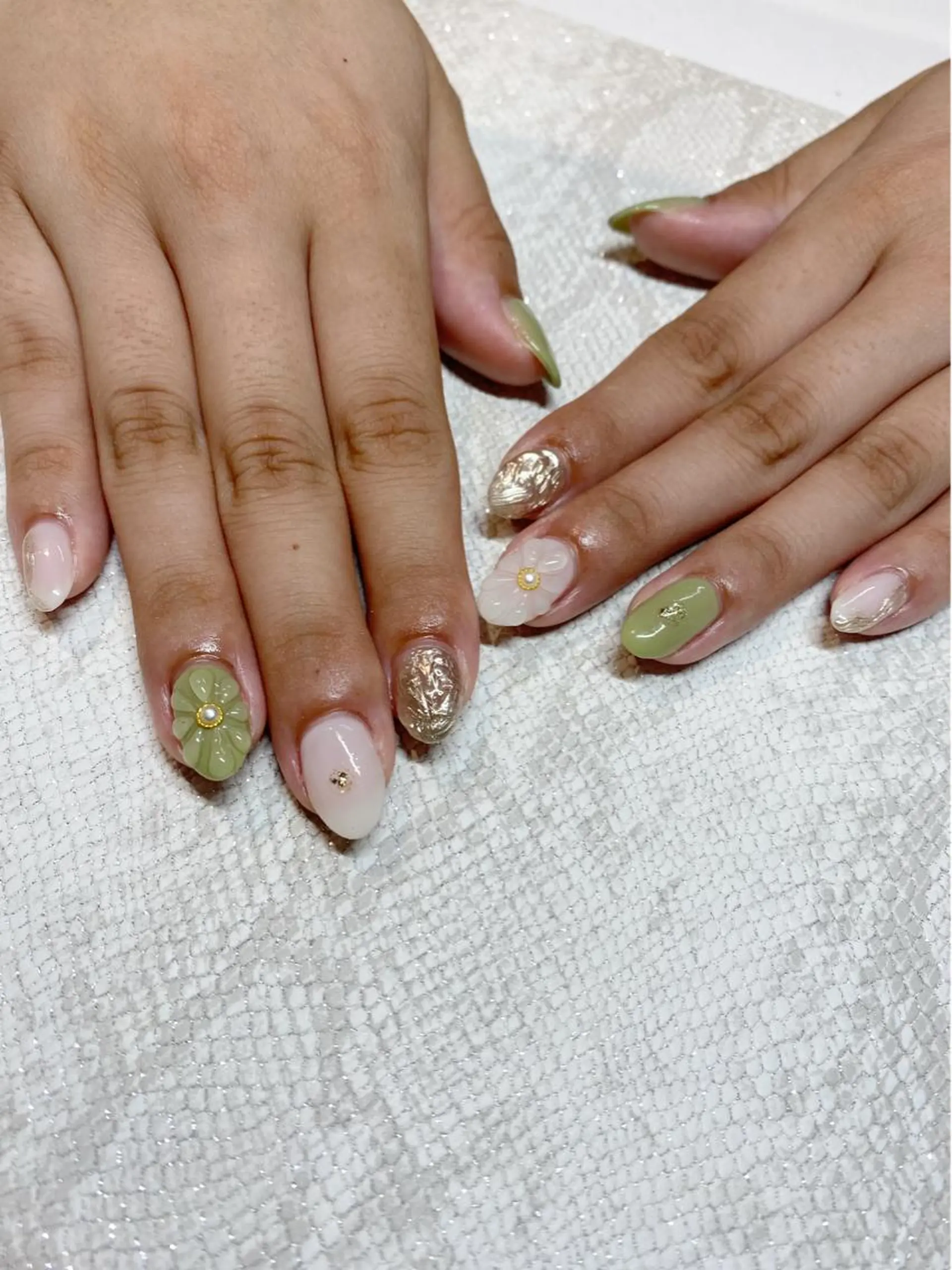 ネイル ハンドネイル Nail&まつげエクステsalon cure-キュア-所属・今野 薫のネイルデザイン