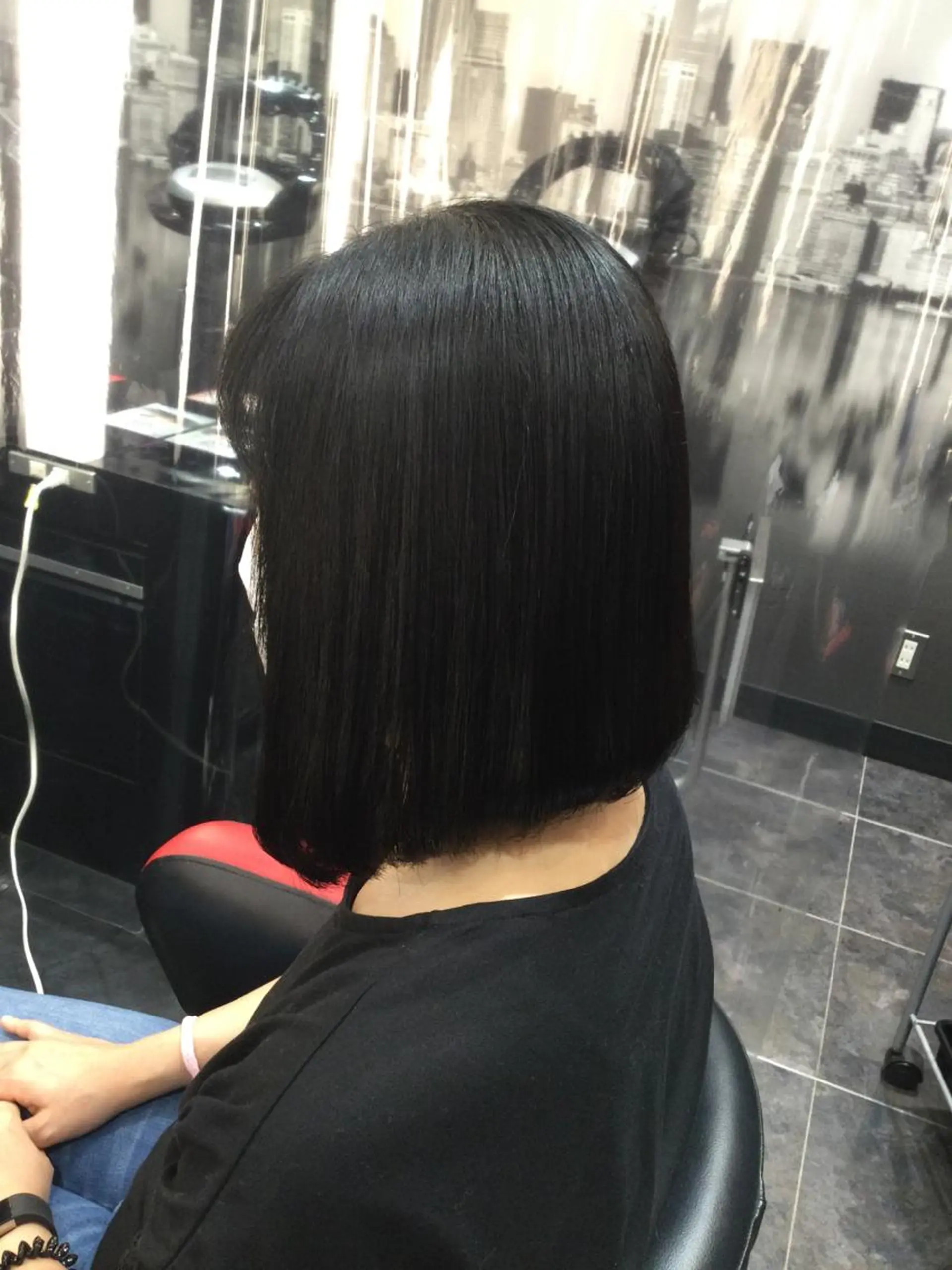 ミディアム カラー Annon プライベートサロンのヘアスタイル