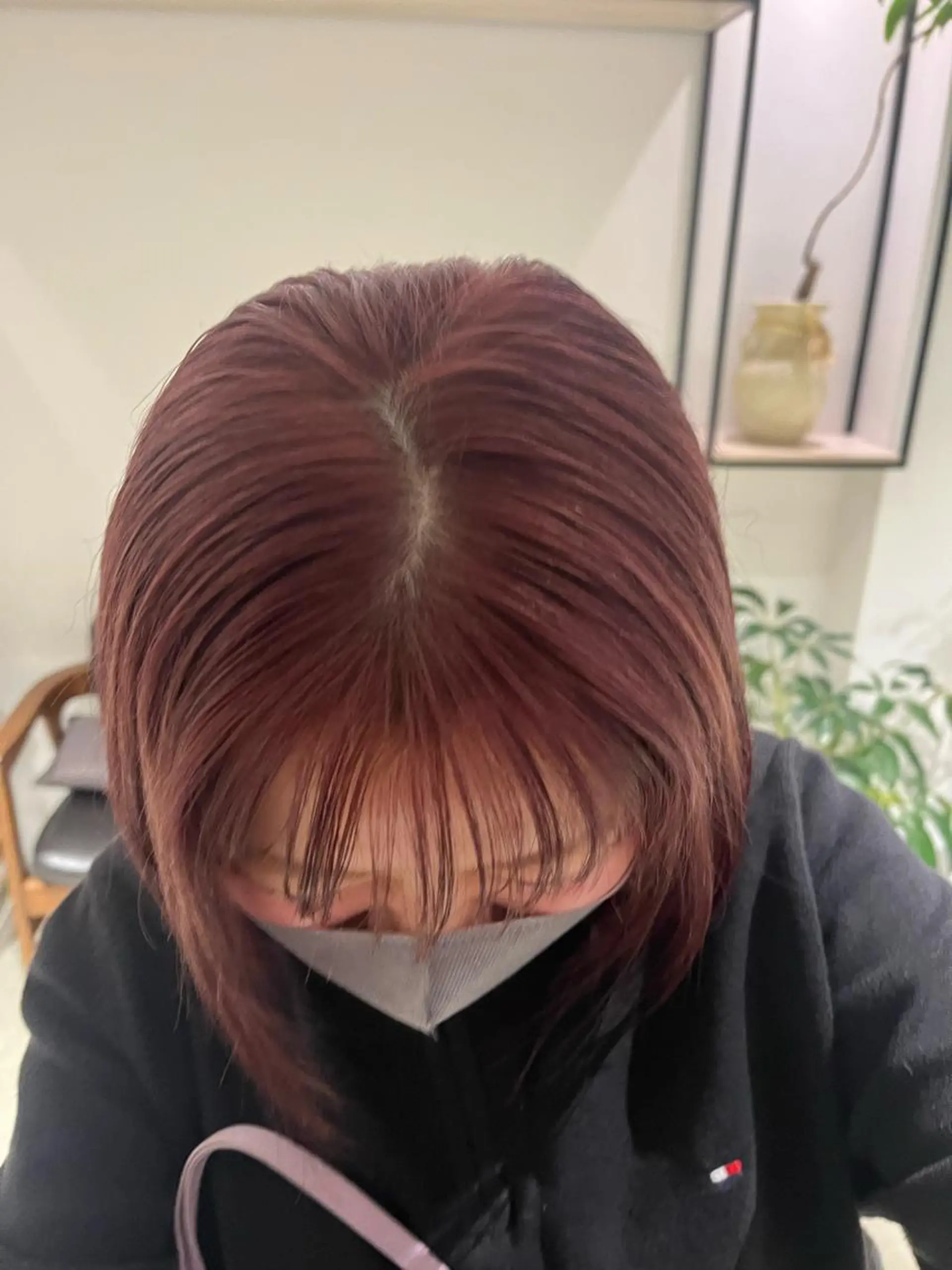 ミディアム 頭皮につけないカラー /白髪ぼかし/実加永のヘアスタイル