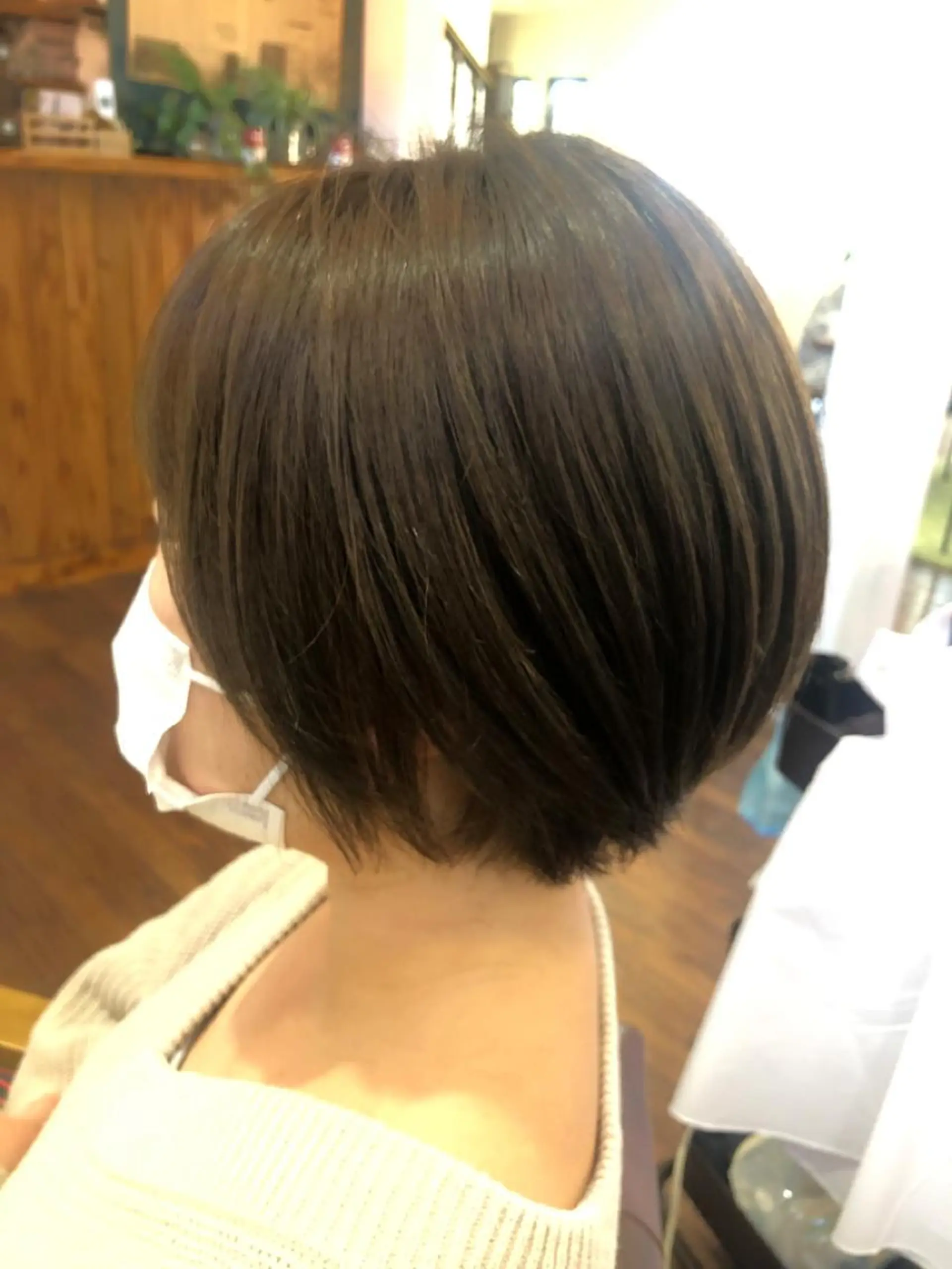 ショート カット トリートメント 正田 美帆のヘアスタイル