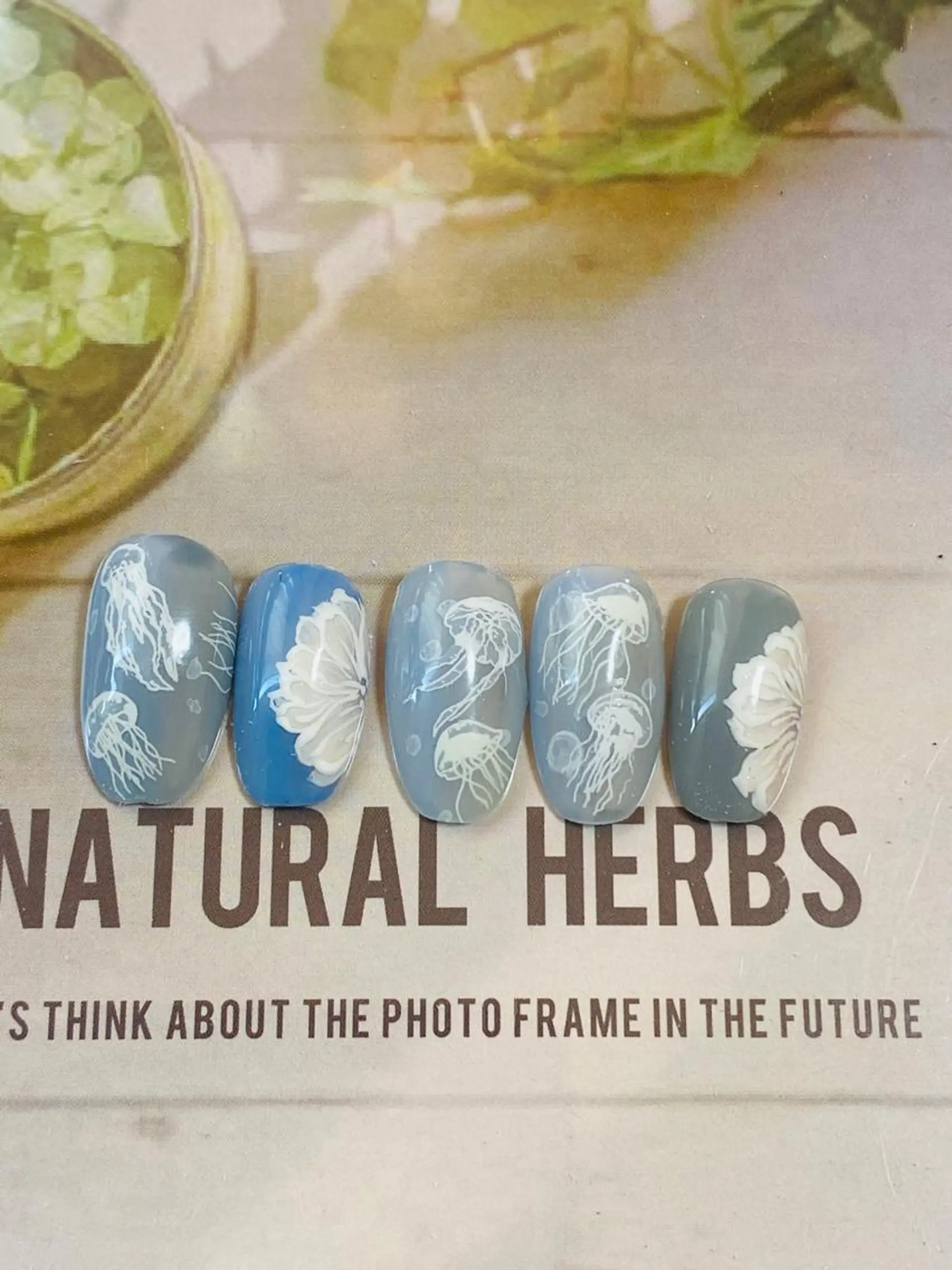 ネイル 夏ネイル 自宅ネイルサロン ♦️nuance♦️のネイルデザイン