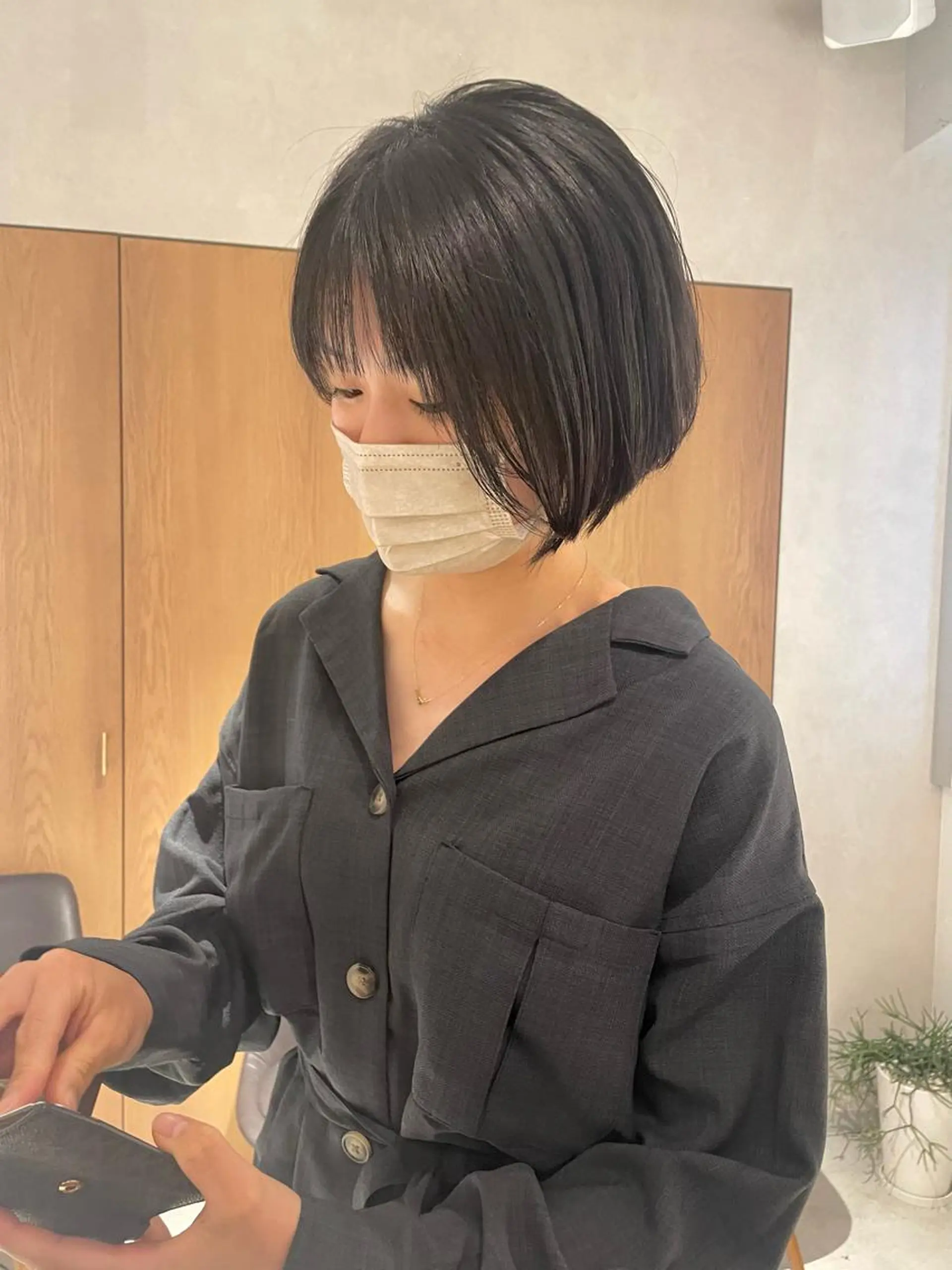 ショート カラー ショートヘア 透明感color 🥣suzunaのヘアスタイル