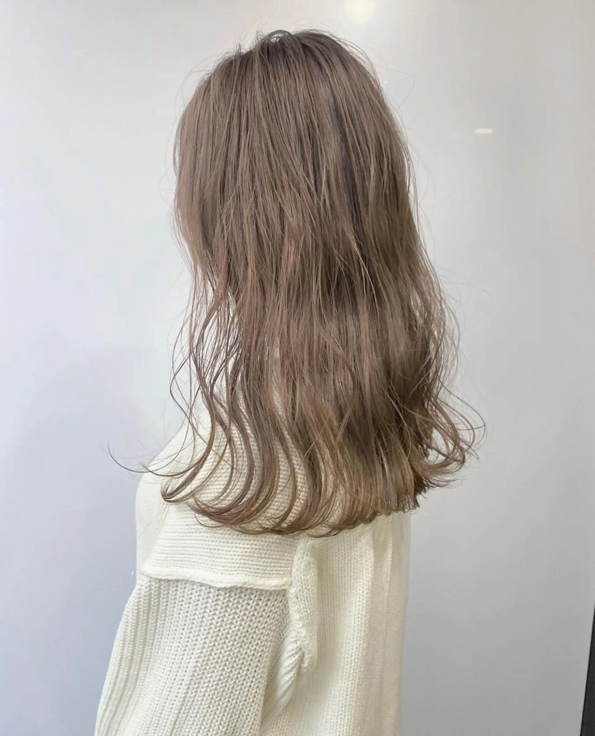 ミディアム カラー カット ヘアカラー トリートメント Pia/KIRIA /福岡美容室のヘアスタイル