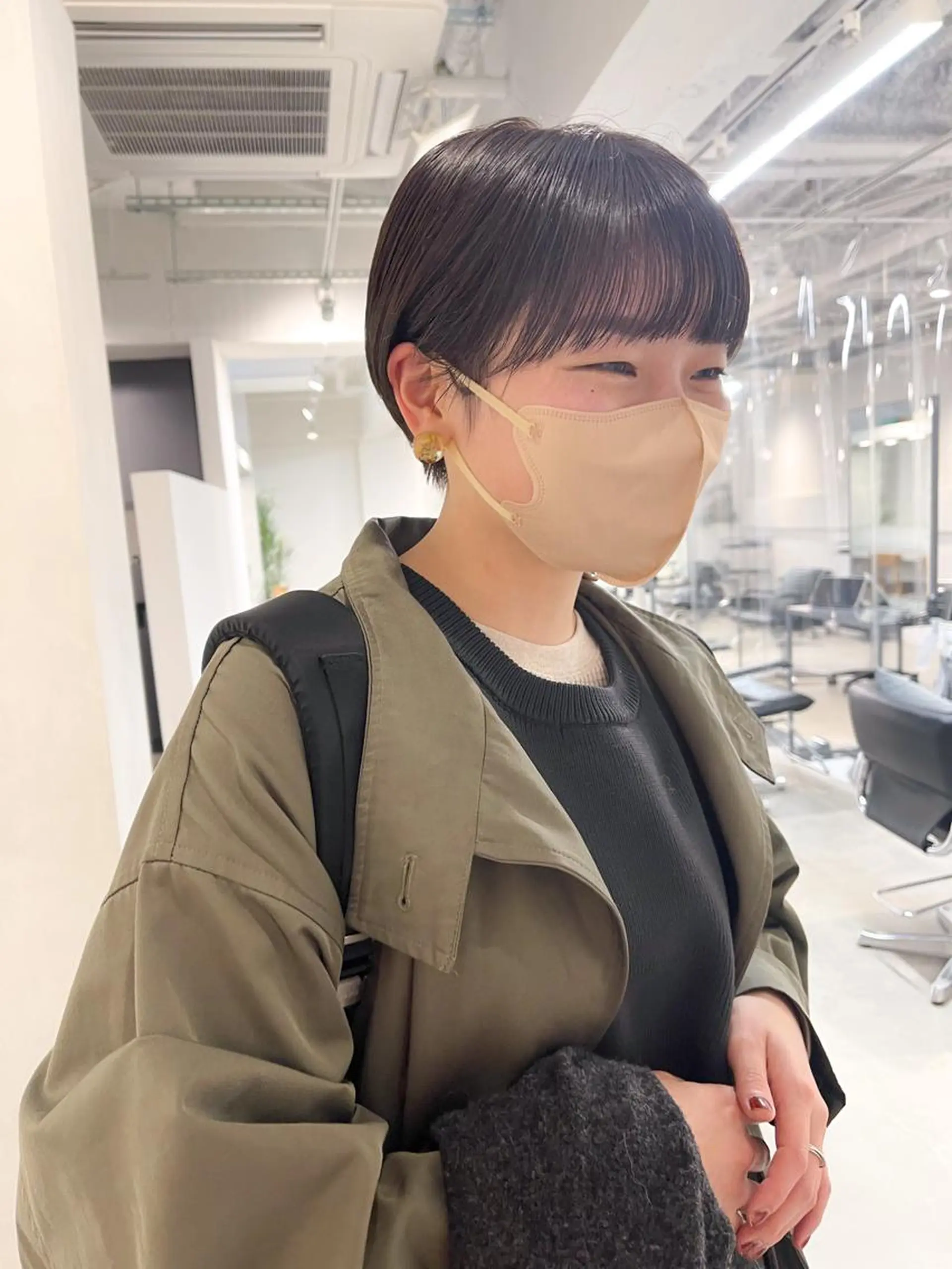 ショート カラー ショートヘア 川本 裕🌿のヘアスタイル