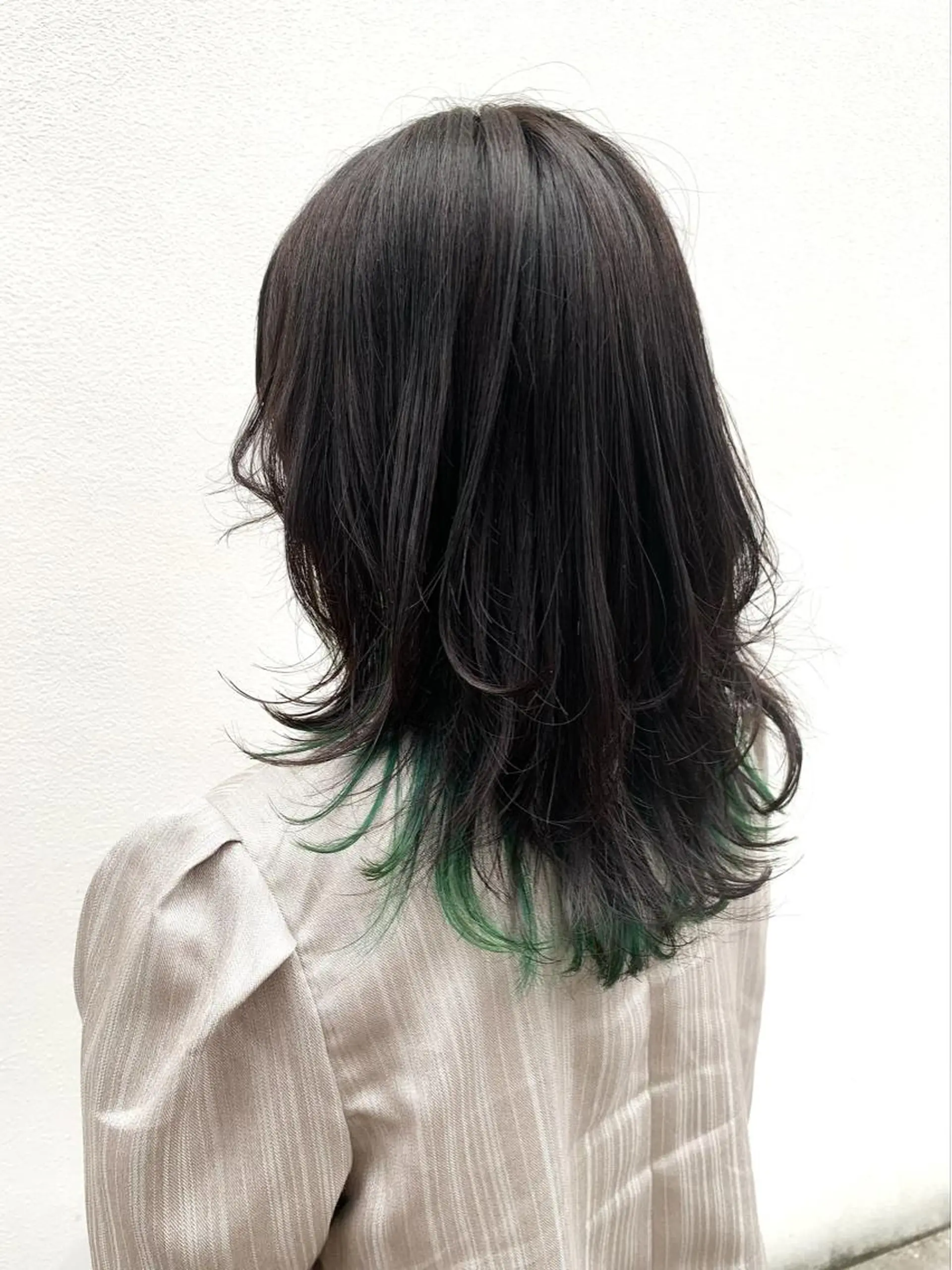 ミディアム カラー ヘアアレンジ ウルフカット カット ヘアカラー トリートメント ヘッドスパ ヘアセット 〽️magico/ ウルフDaiki〽️のヘアスタイル