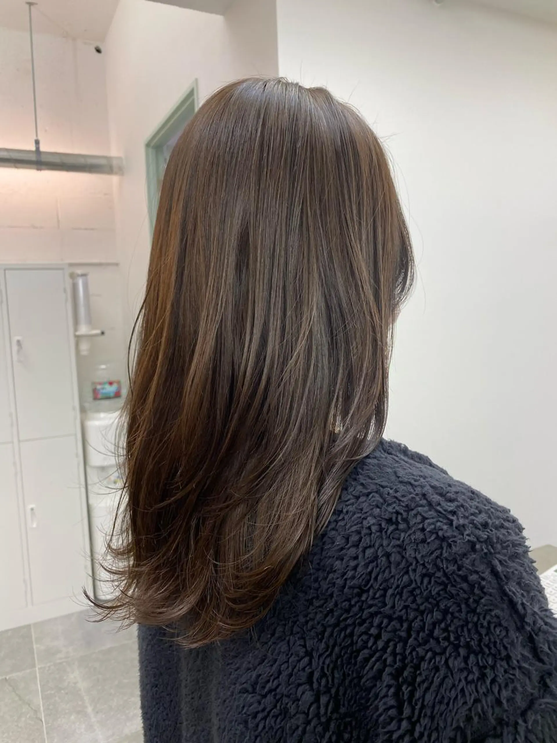 ロング カラー ベージュカラー オリーブベージュ ヘアカラー トリートメント 💫お呼ばれヘア💫 髪質改善✨トモエ市川のヘアスタイル