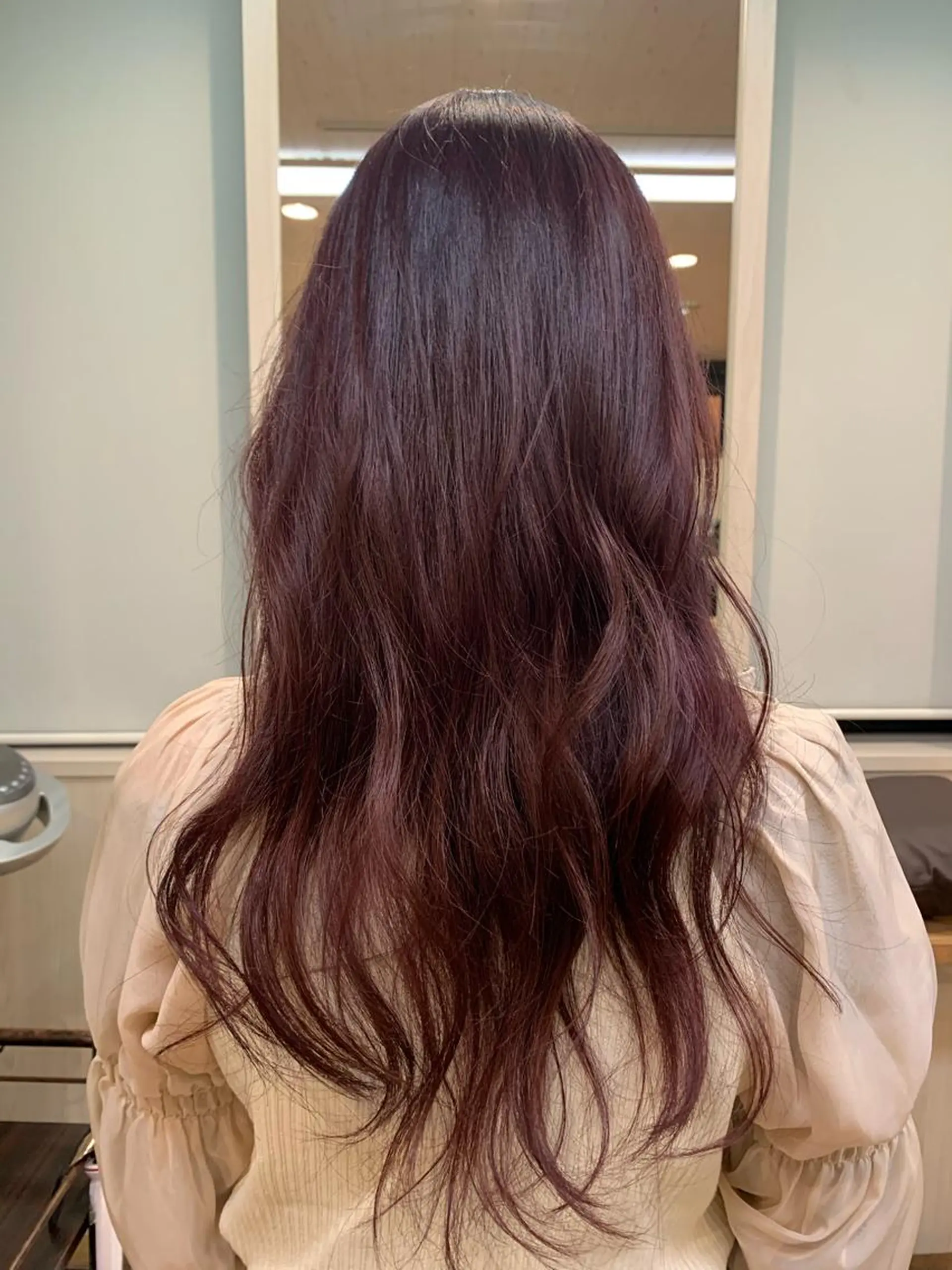 ロング カラー ピンクカラー ヘアカラー yuri🌼 NUMBER 天王寺のヘアスタイル