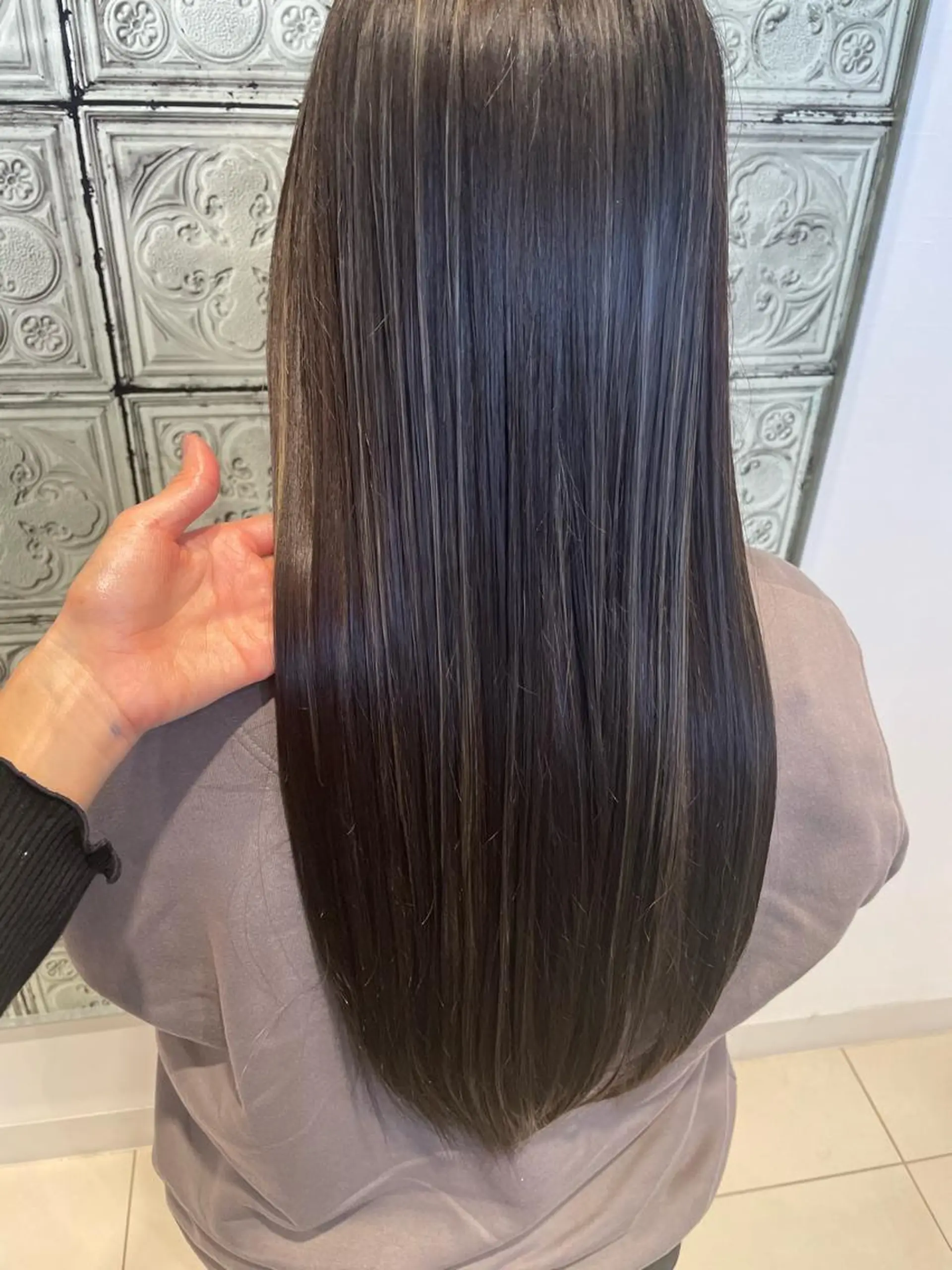 カラー ハイライトカラー 山田 由貴のヘアスタイル