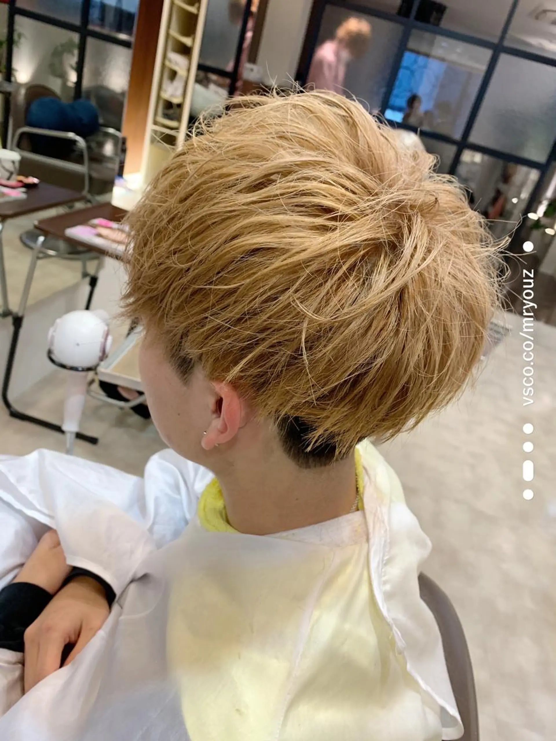 メンズ メンズパーマ/難波/ 心斎橋　室園亮佑のヘアスタイル